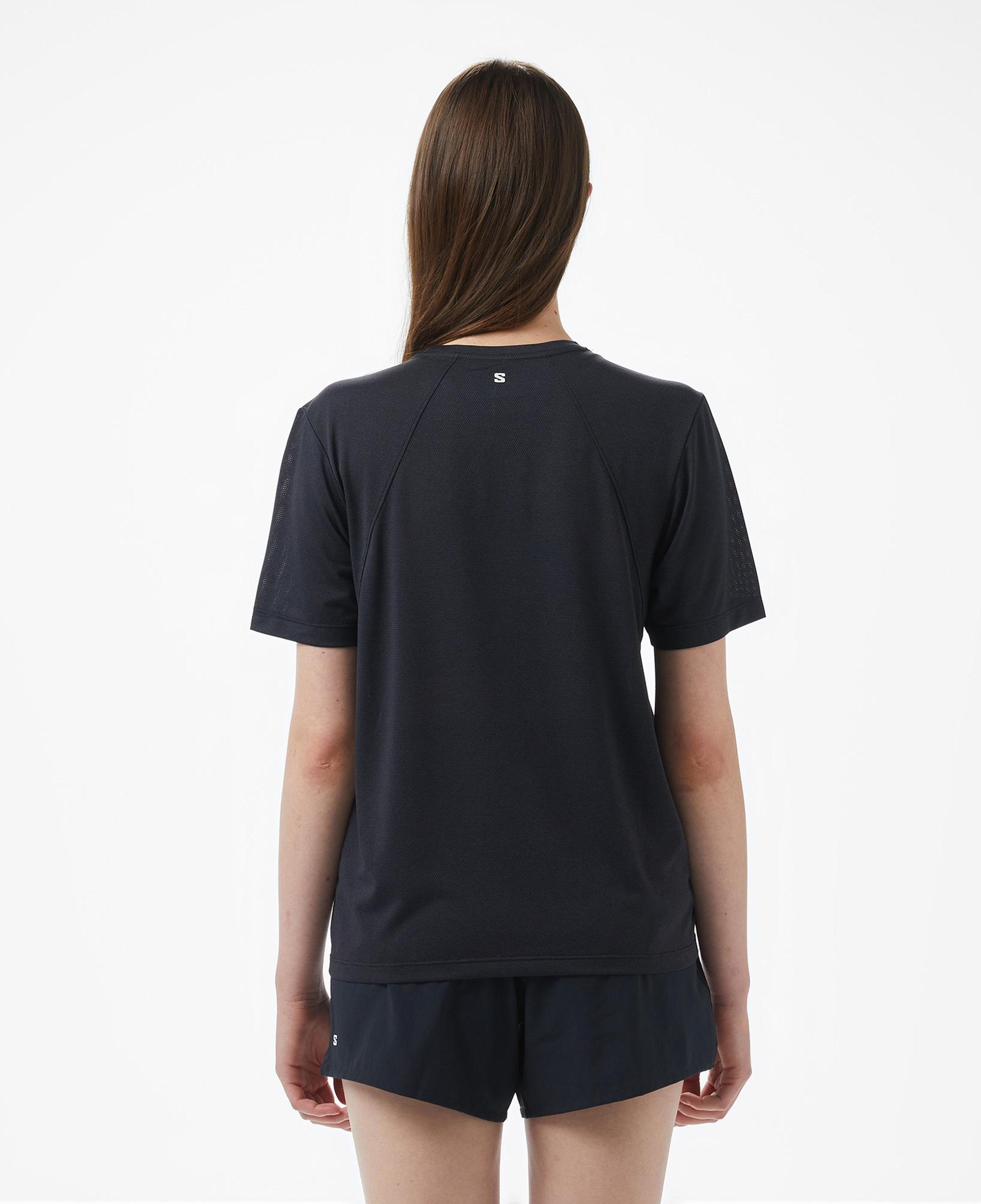 Salomon Shkout Core Kadın Siyah Koşu T-Shirt