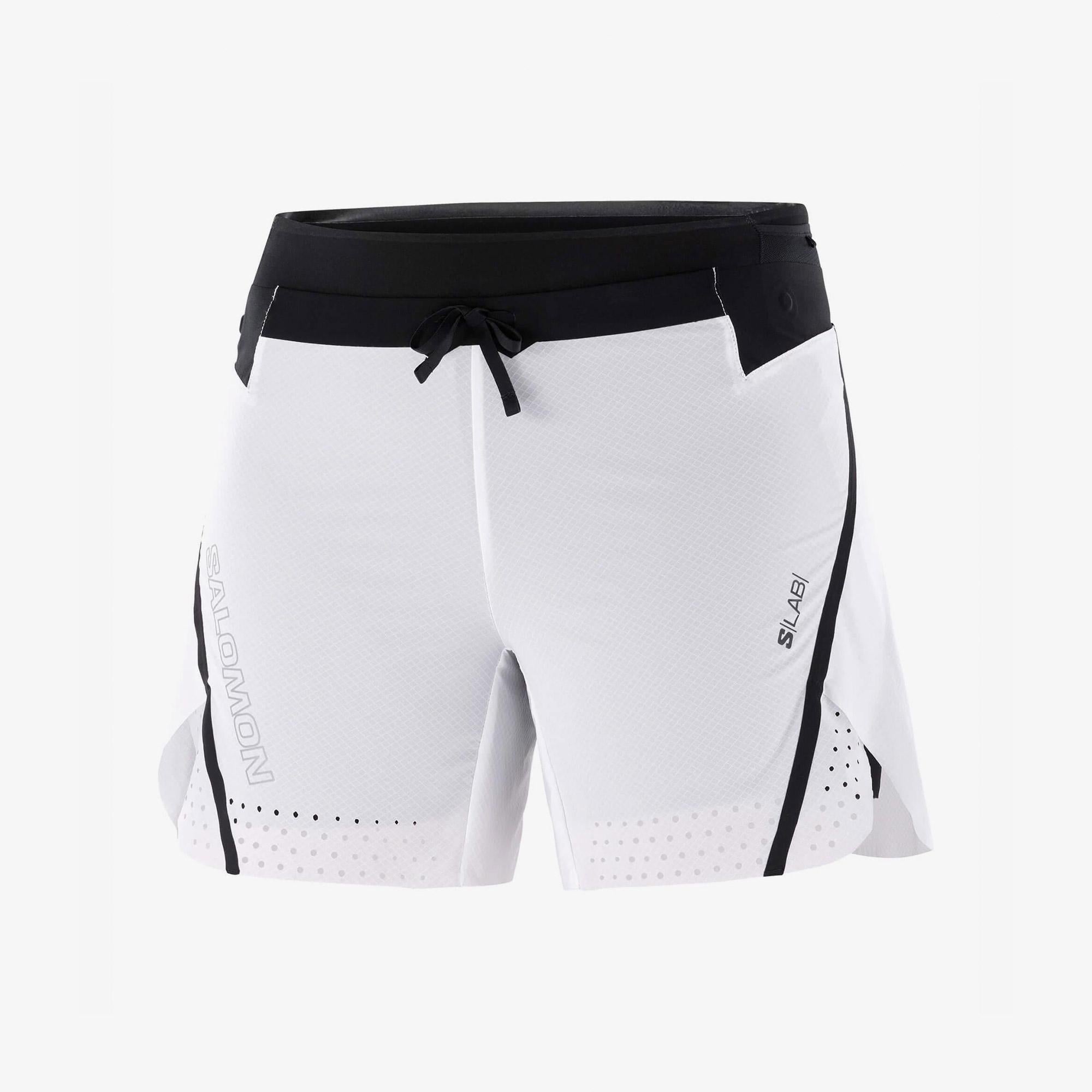 Salomon S/lab Speed 2in1 Short Kadın Beyaz Koşu Şortu