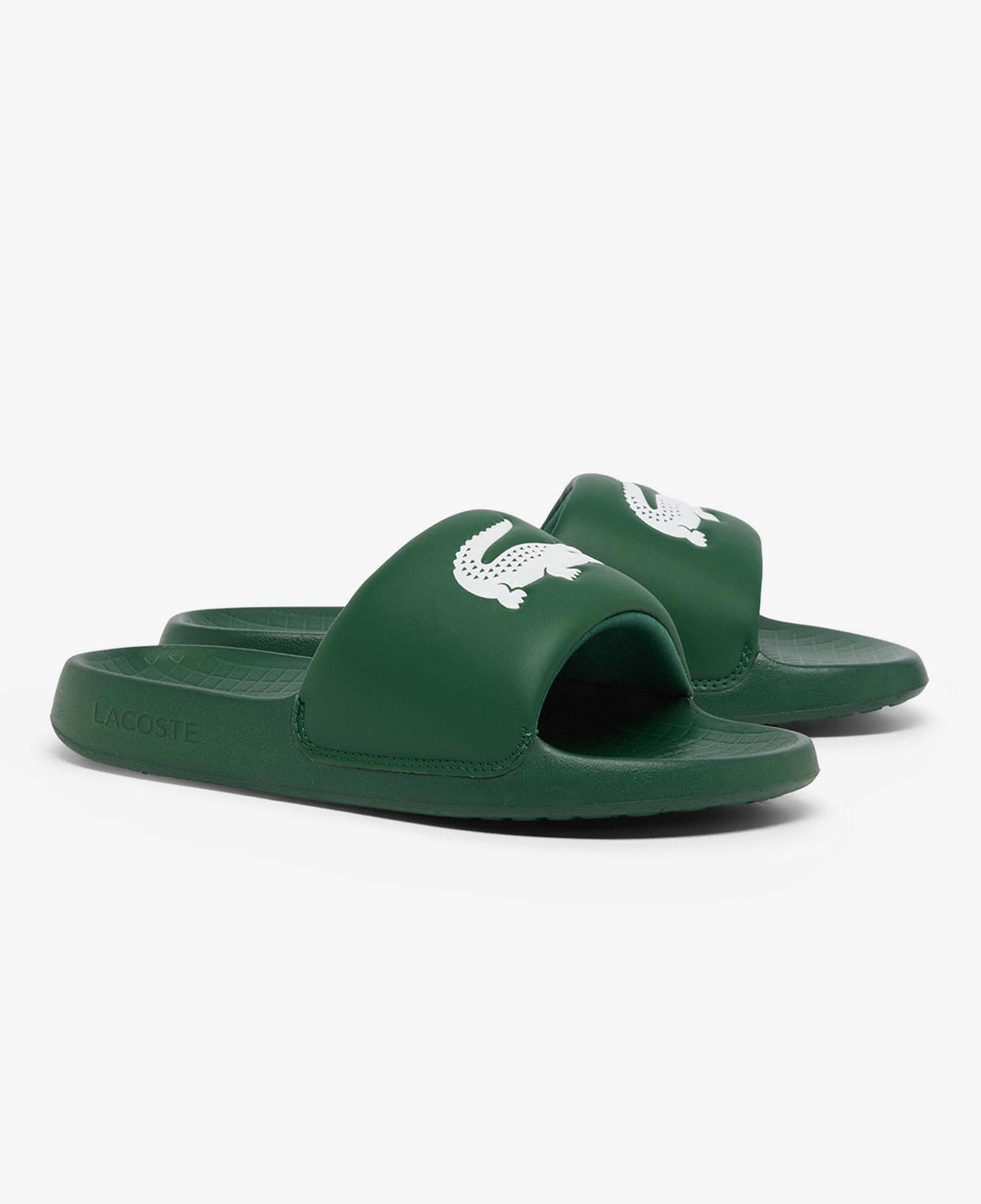 Lacoste Serve Slide 1.0 Erkek Yeşil Terlik