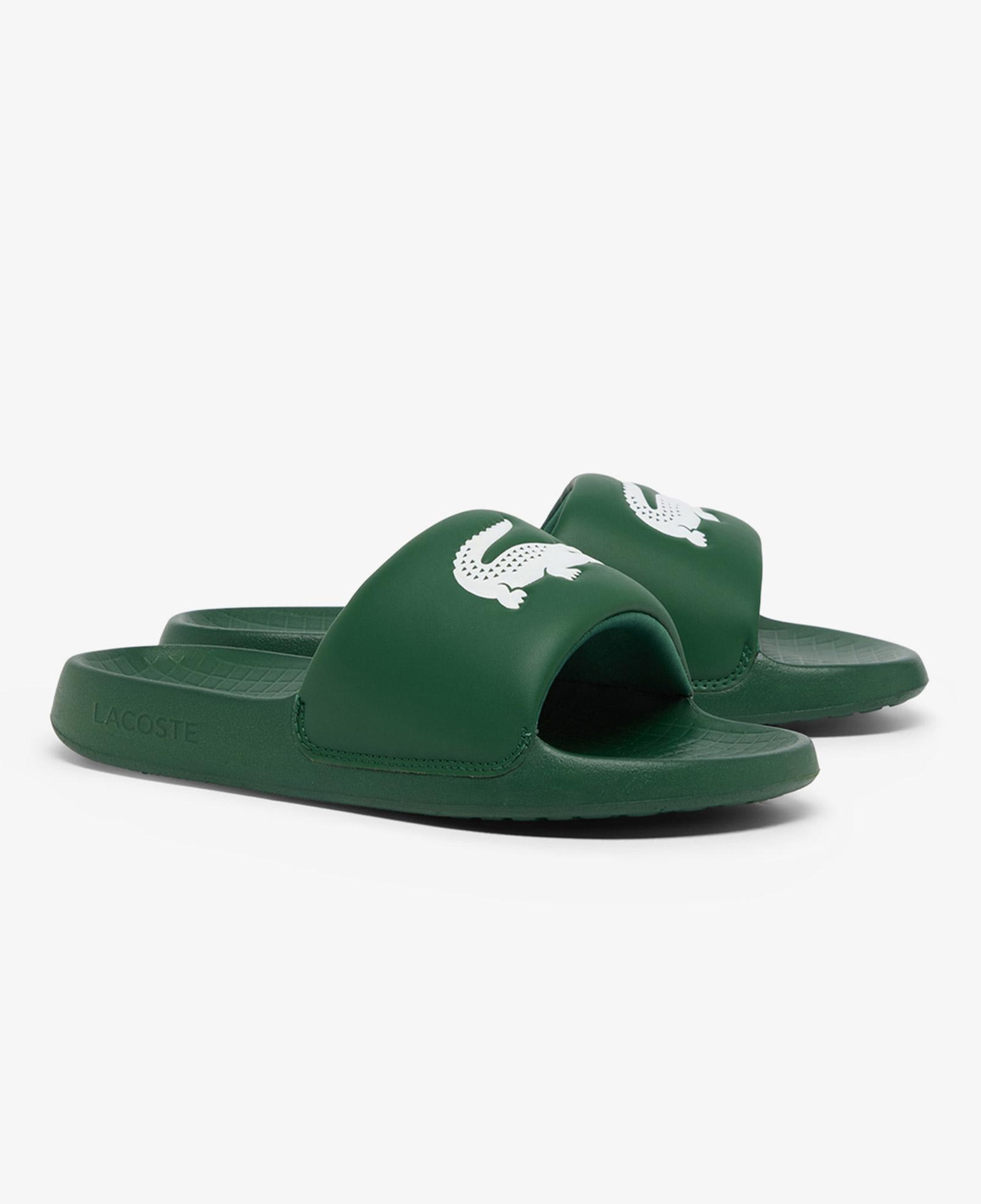 Lacoste Serve Slide 1.0 Erkek Yeşil Terlik