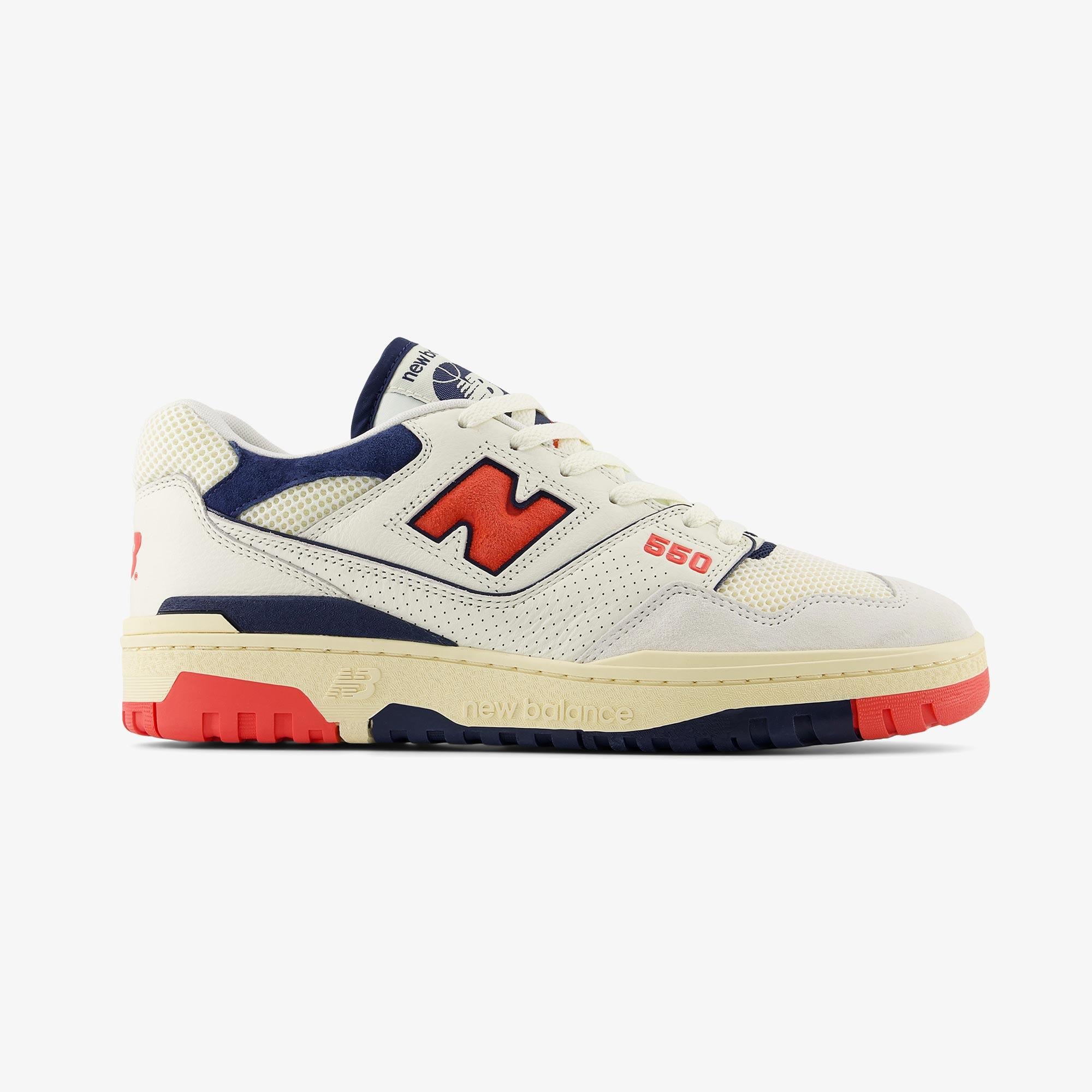 New Balance 550 Unisex Beyaz Spor Ayakkabı