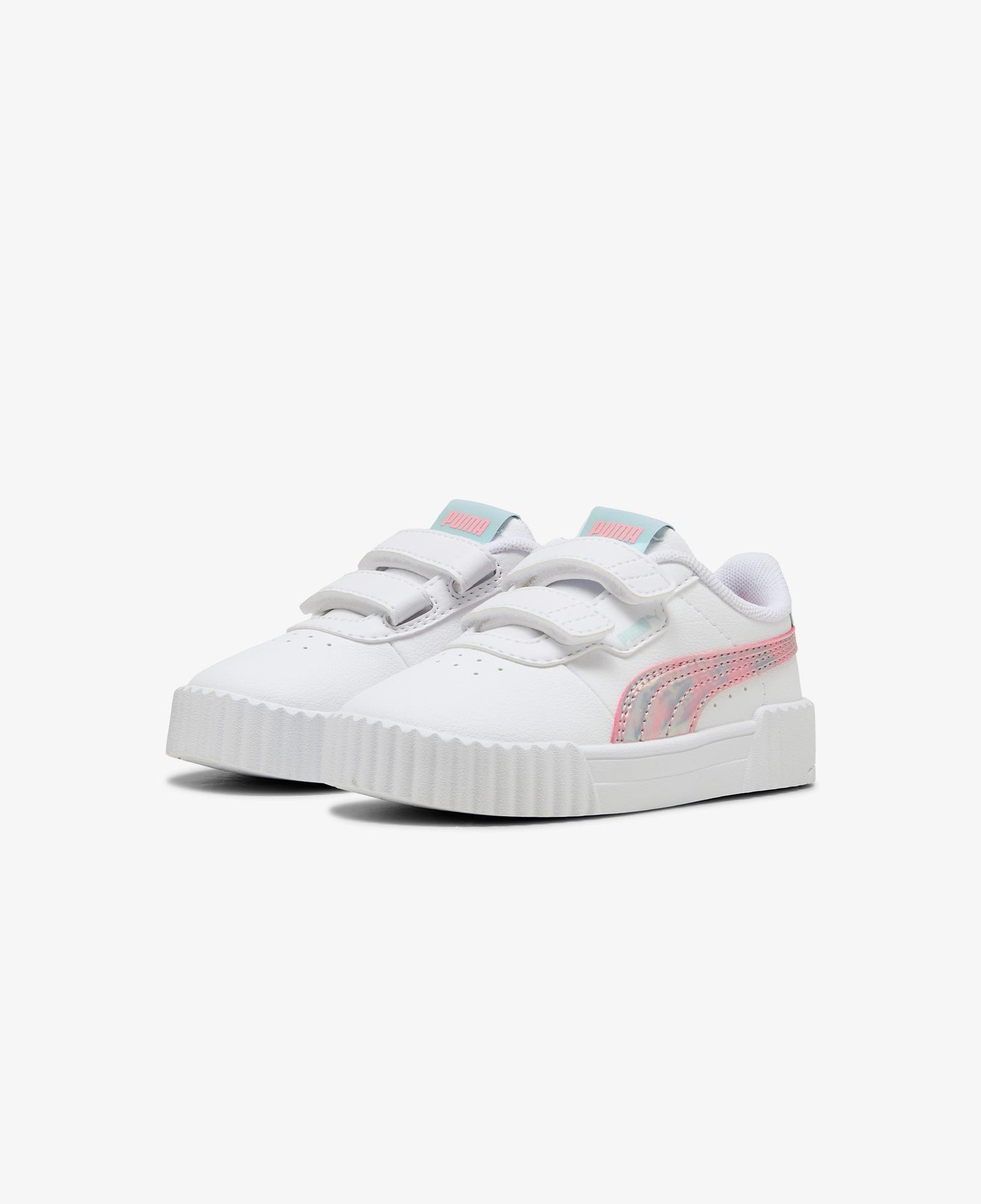 Puma Carina 3.0 Space Belle Bebek Pembe Beyaz Spor Ayakkabı