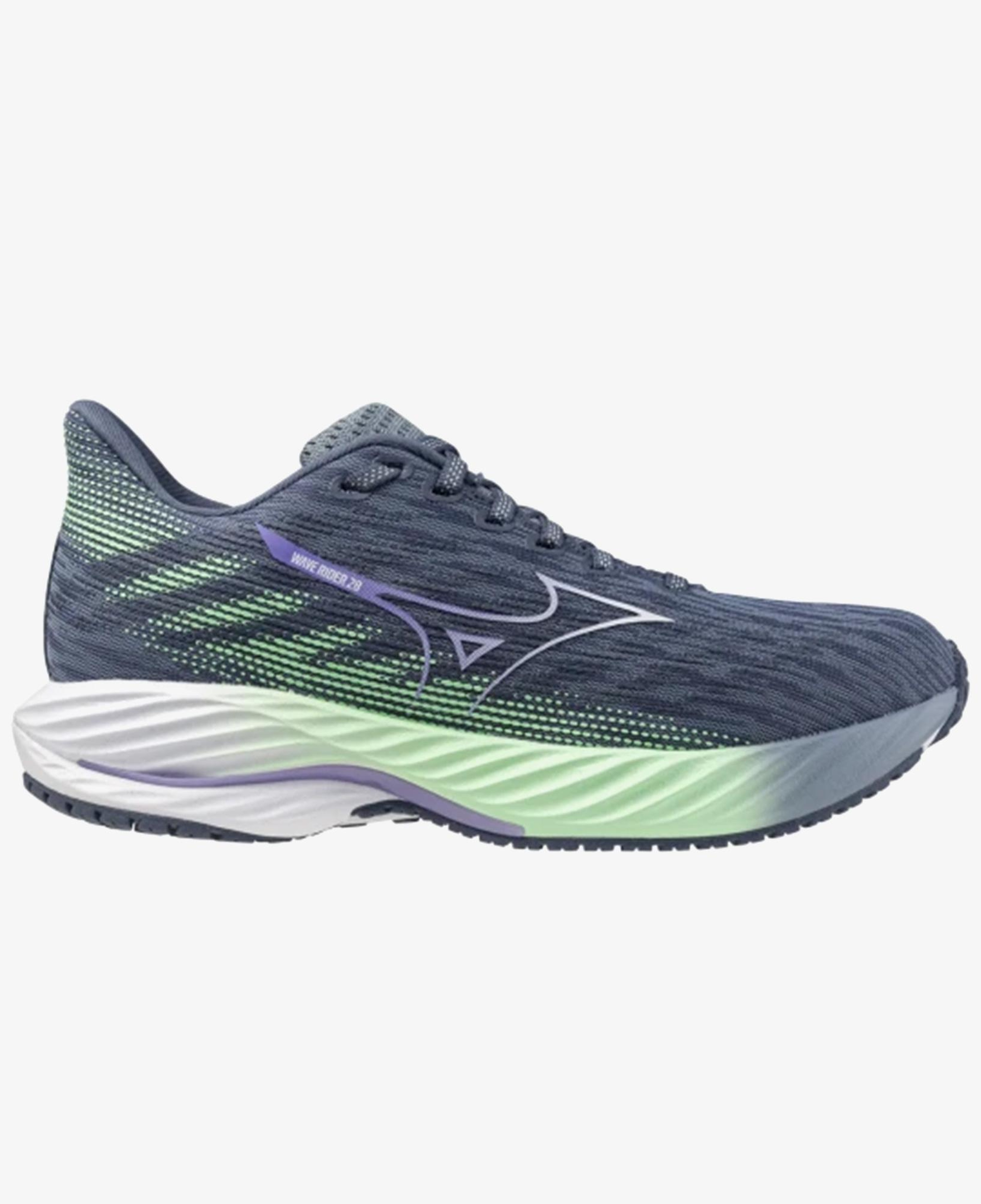 Mizuno Wave Rider 28 Kadın Lacivert Koşu Ayakkabısı