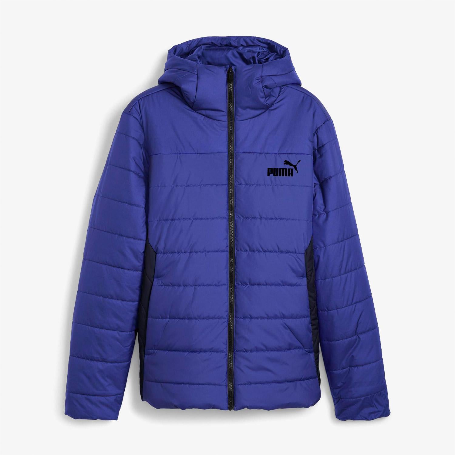 Puma Essentials+ Padded Erkek Mavi Outdoor Mont