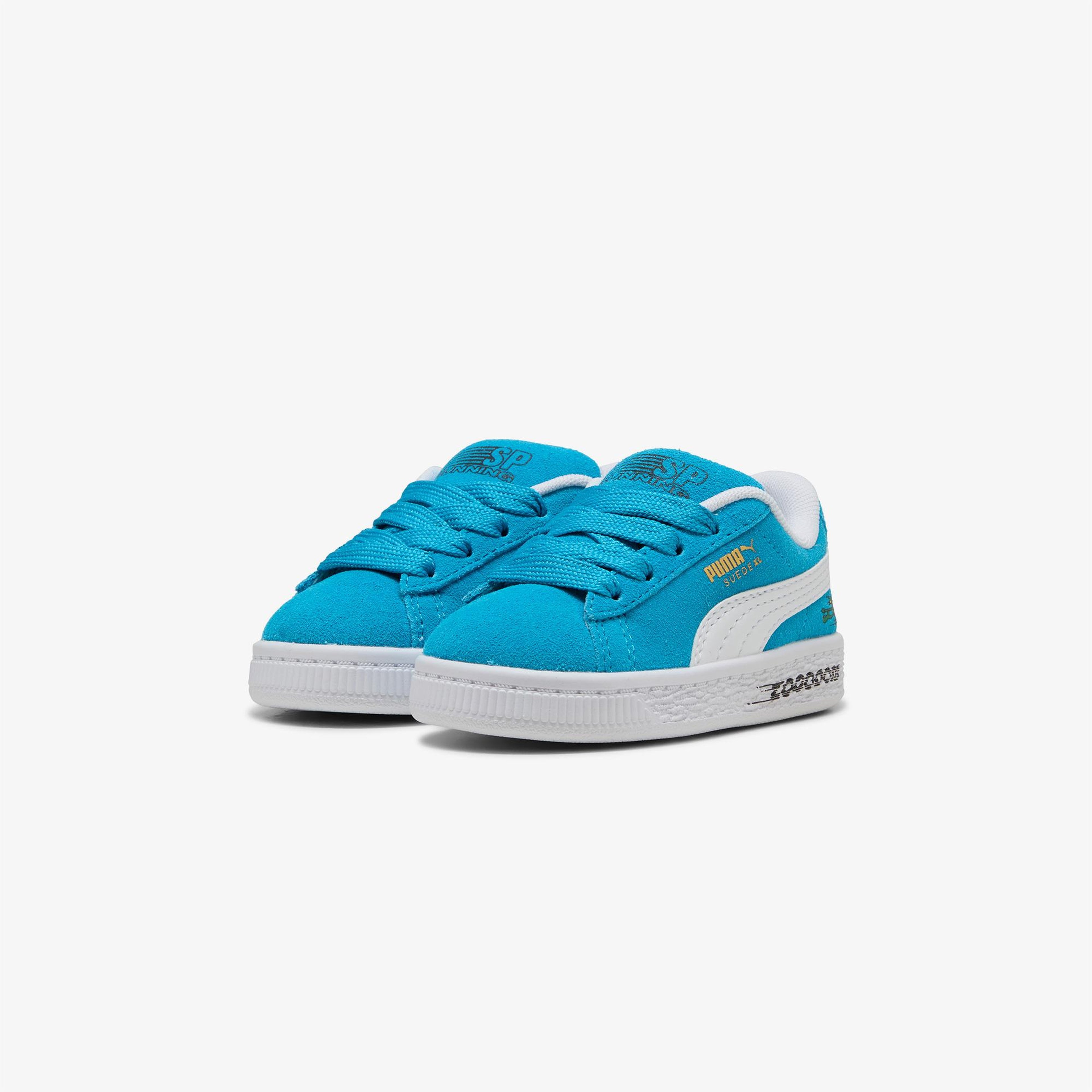 Puma Suede XL Super Bebek Mavi Spor Ayakkabı