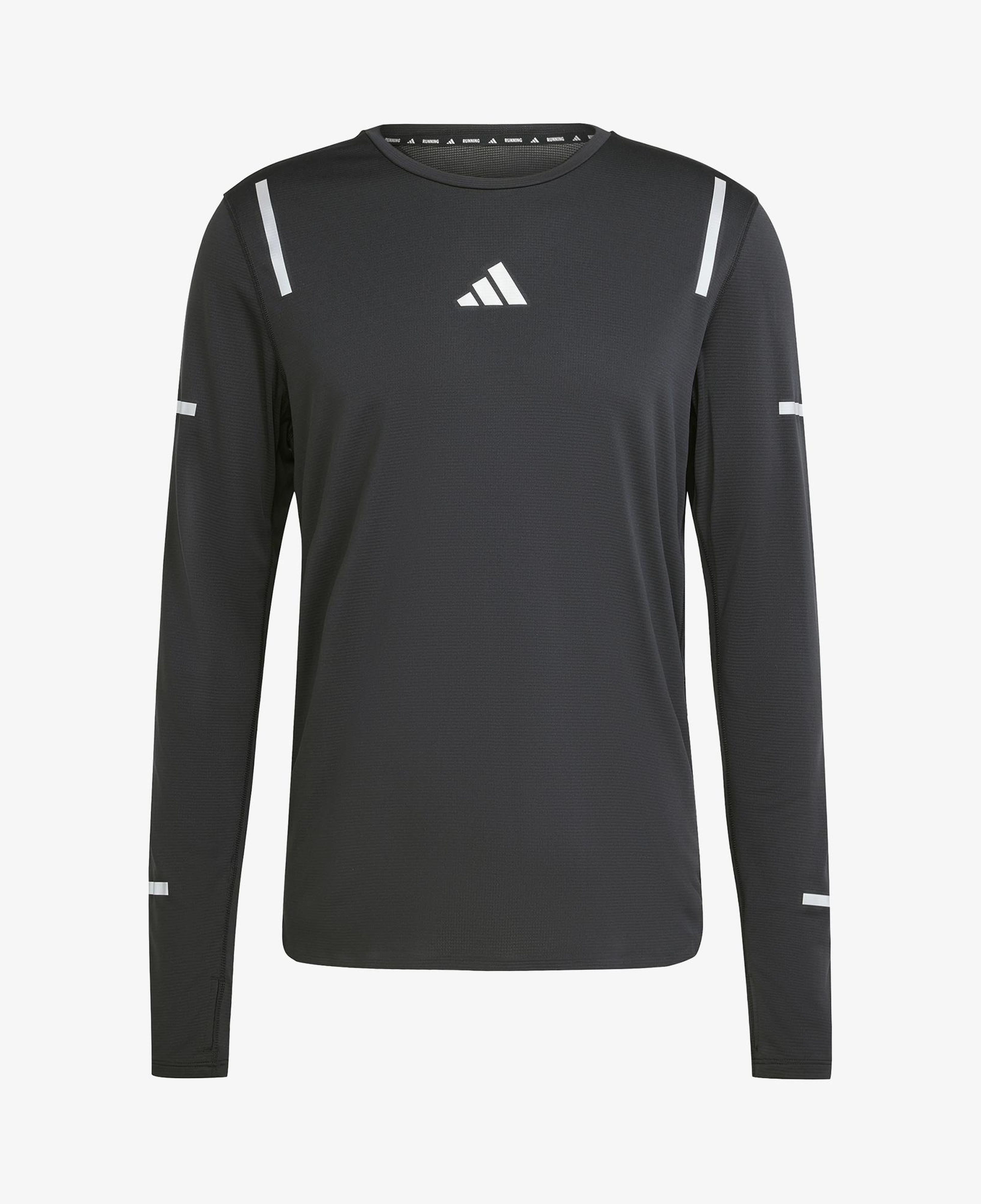 adidas Ultimate Reflective Erkek Siyah Koşu T-Shirt