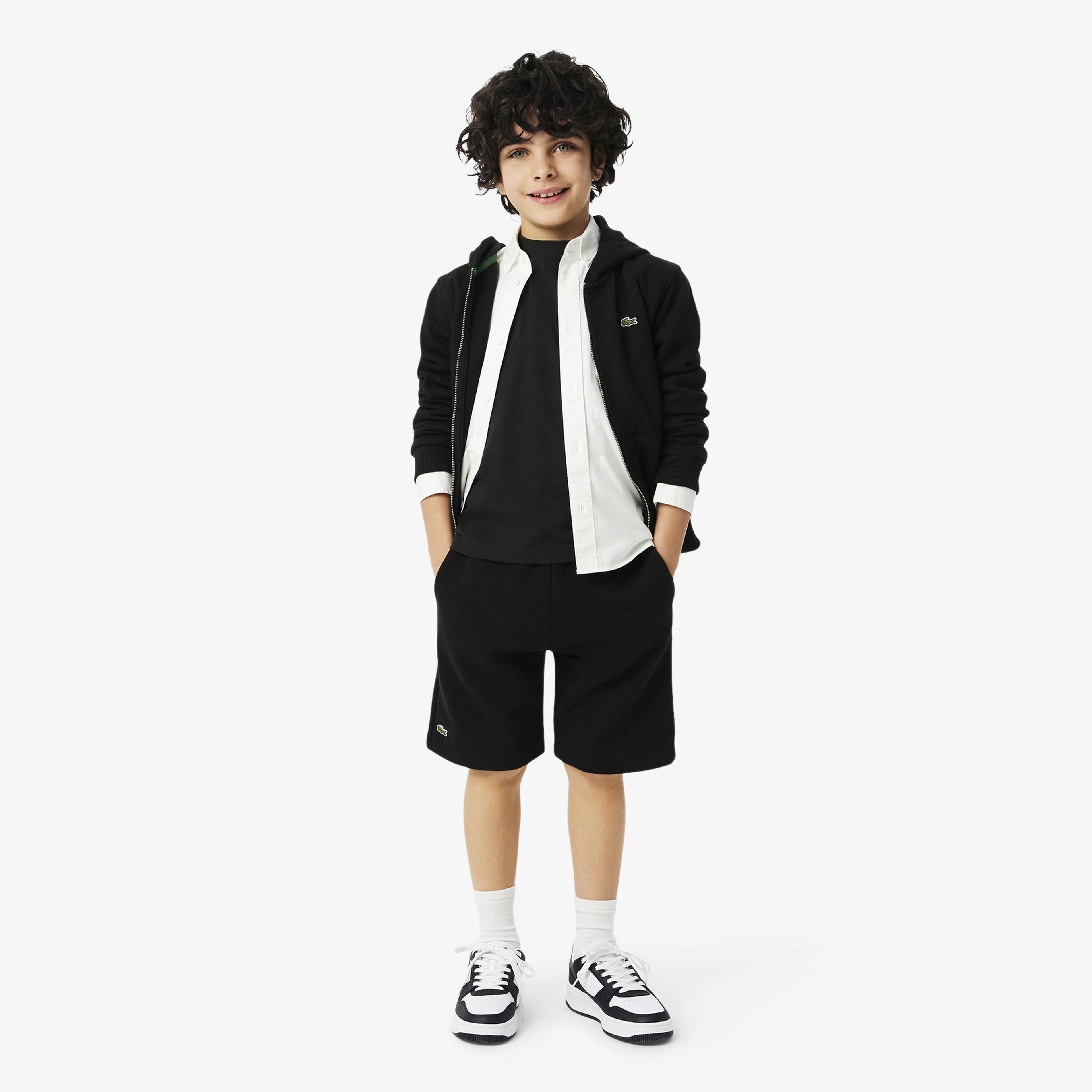 Lacoste L001 Set Leather Çocuk Siyah Spor Ayakkabı
