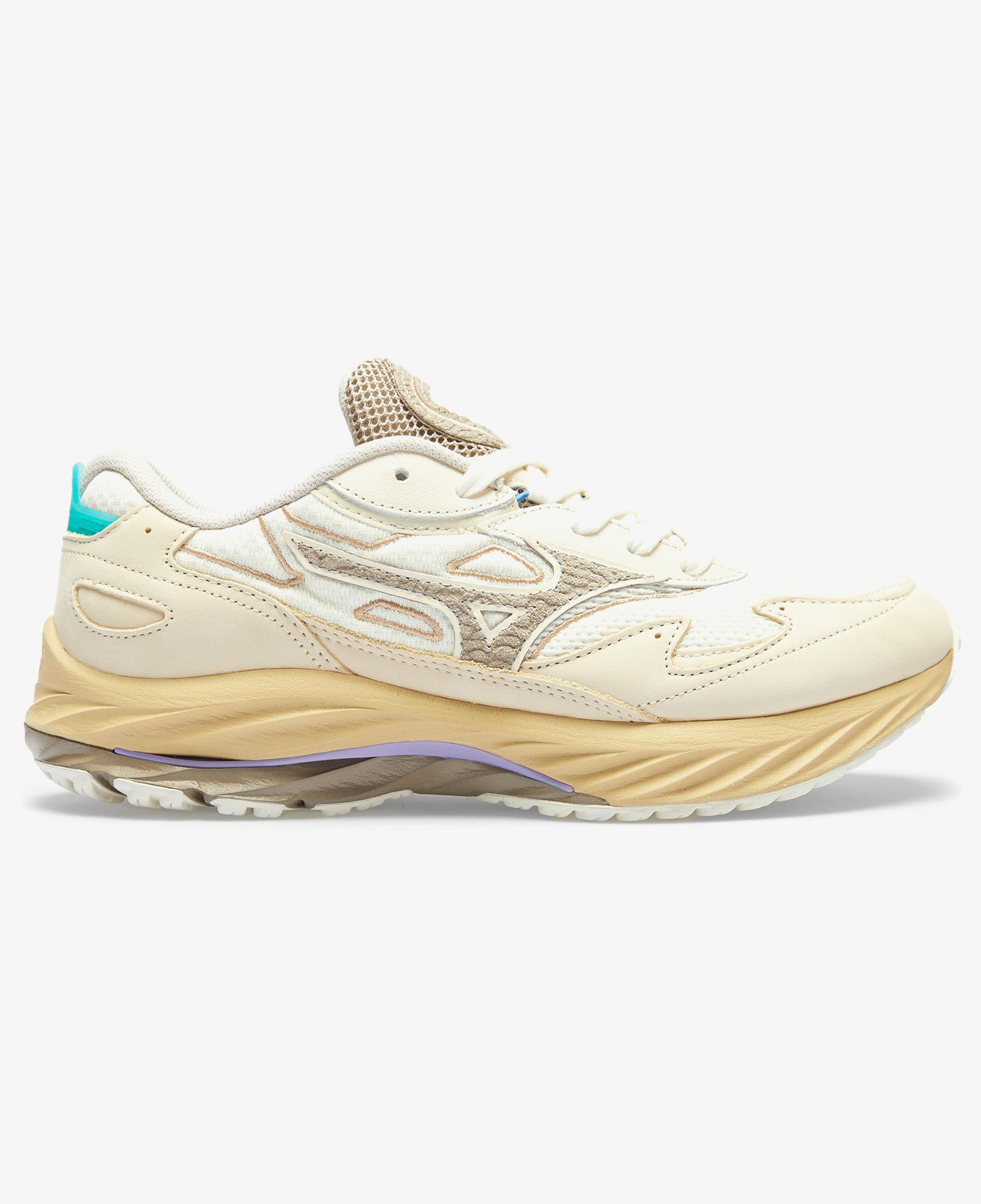 Mizuno Wave Rider Erkek Krem Koşu Ayakkabısı