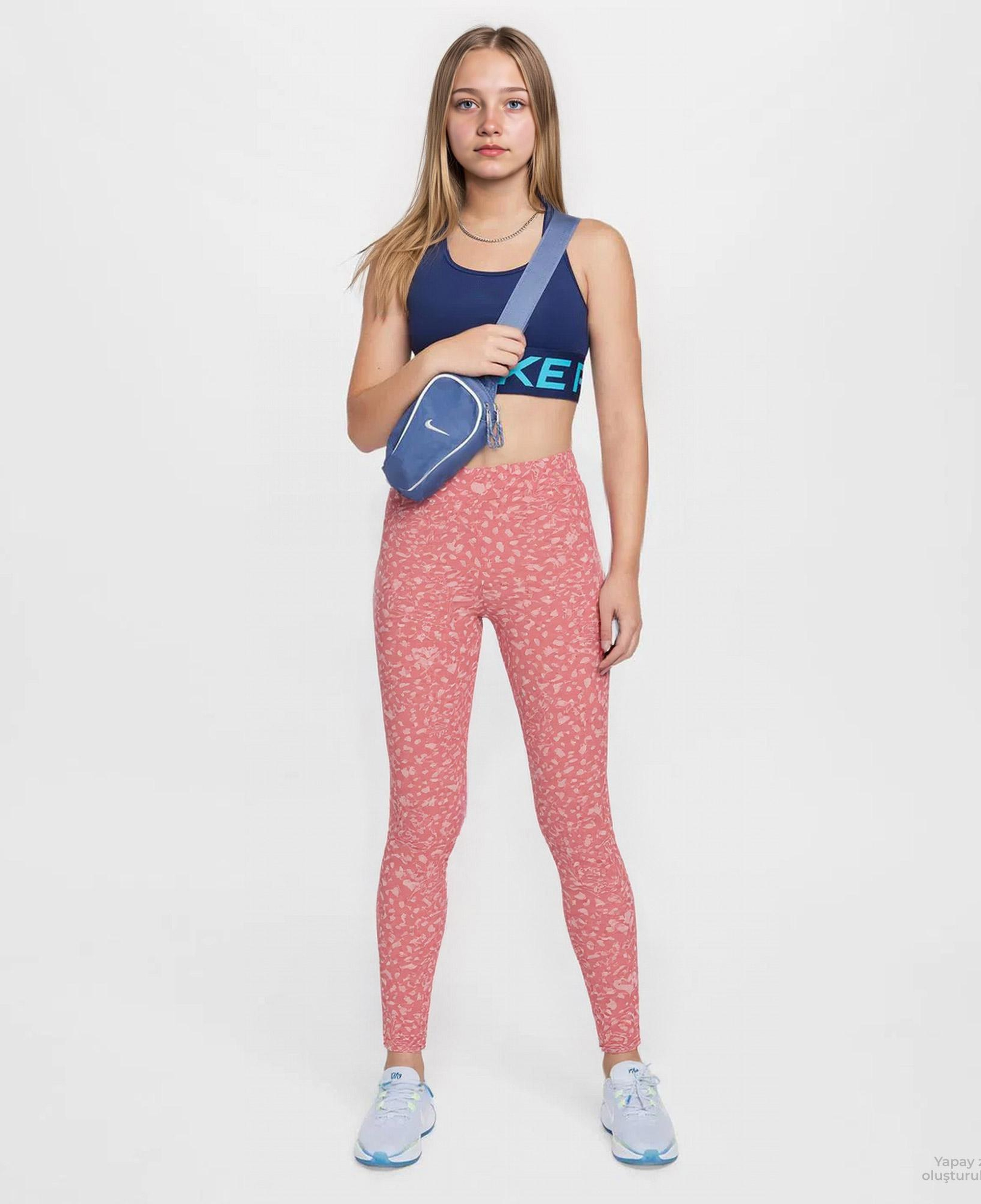 Puma Flaving Love Çocuk Pembe Tayt