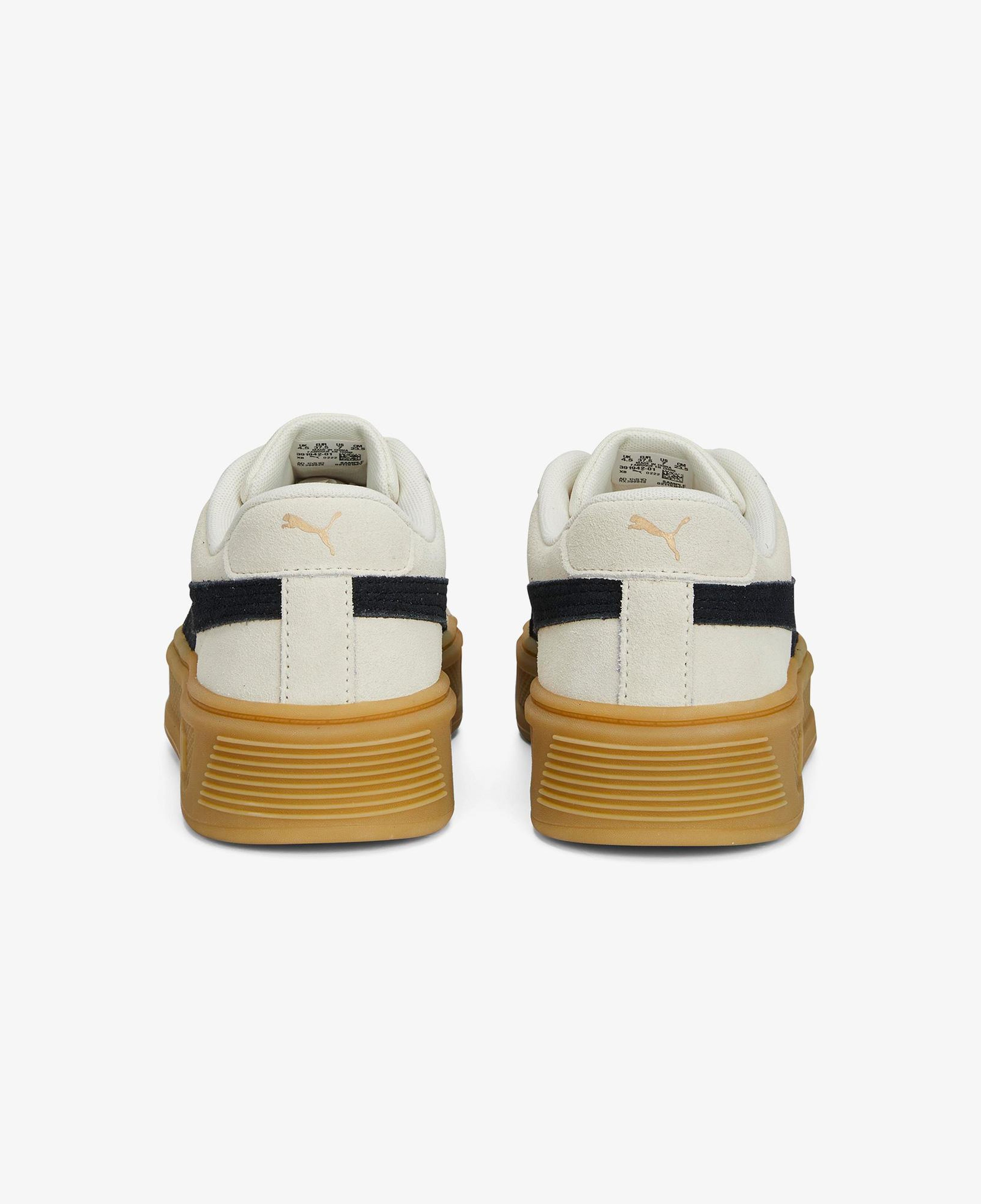 Puma Smash Platform V3 Sd Kadın Krem Spor Ayakkabı