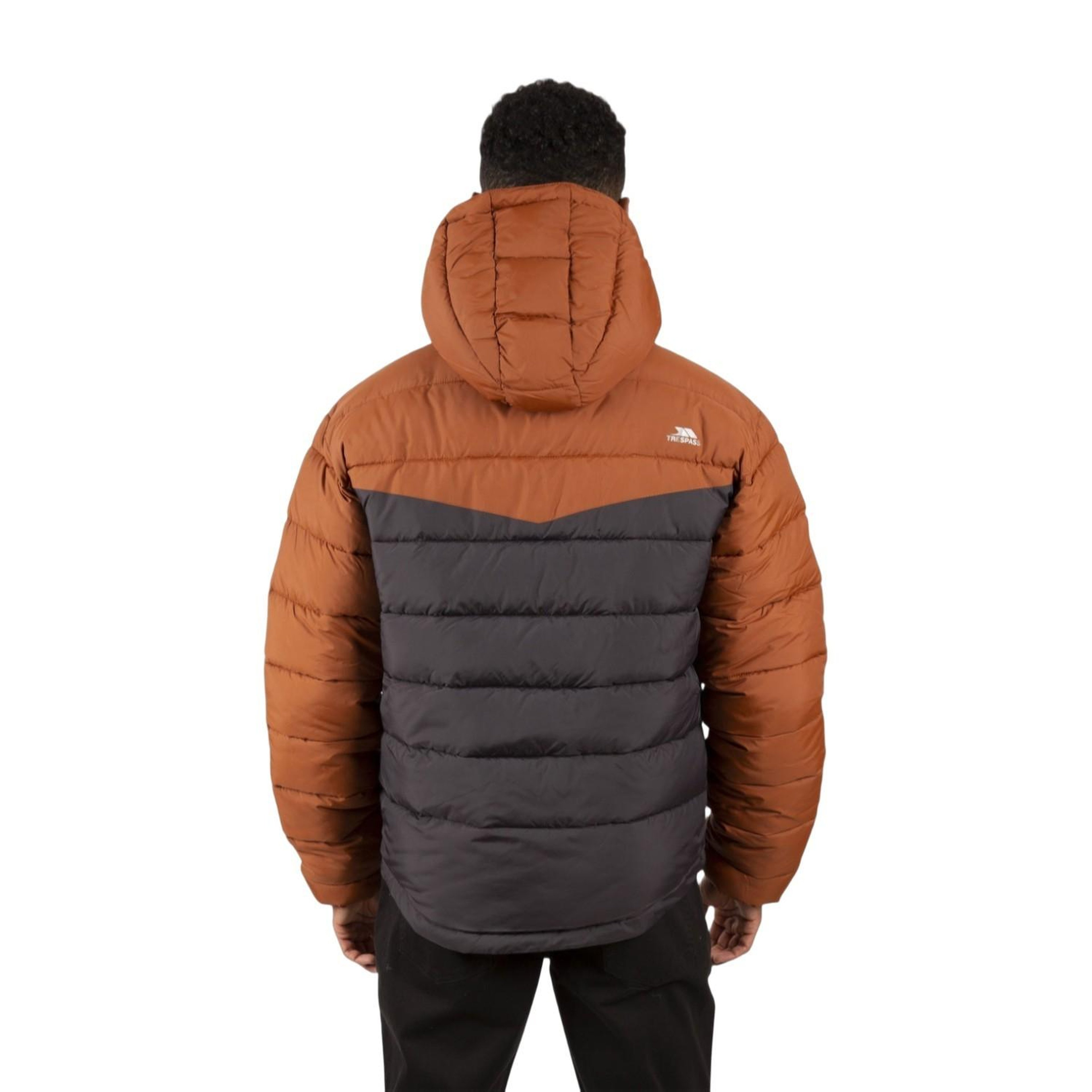 Trespass Oskar - Padded Erkek Gri Outdoor Ceketi