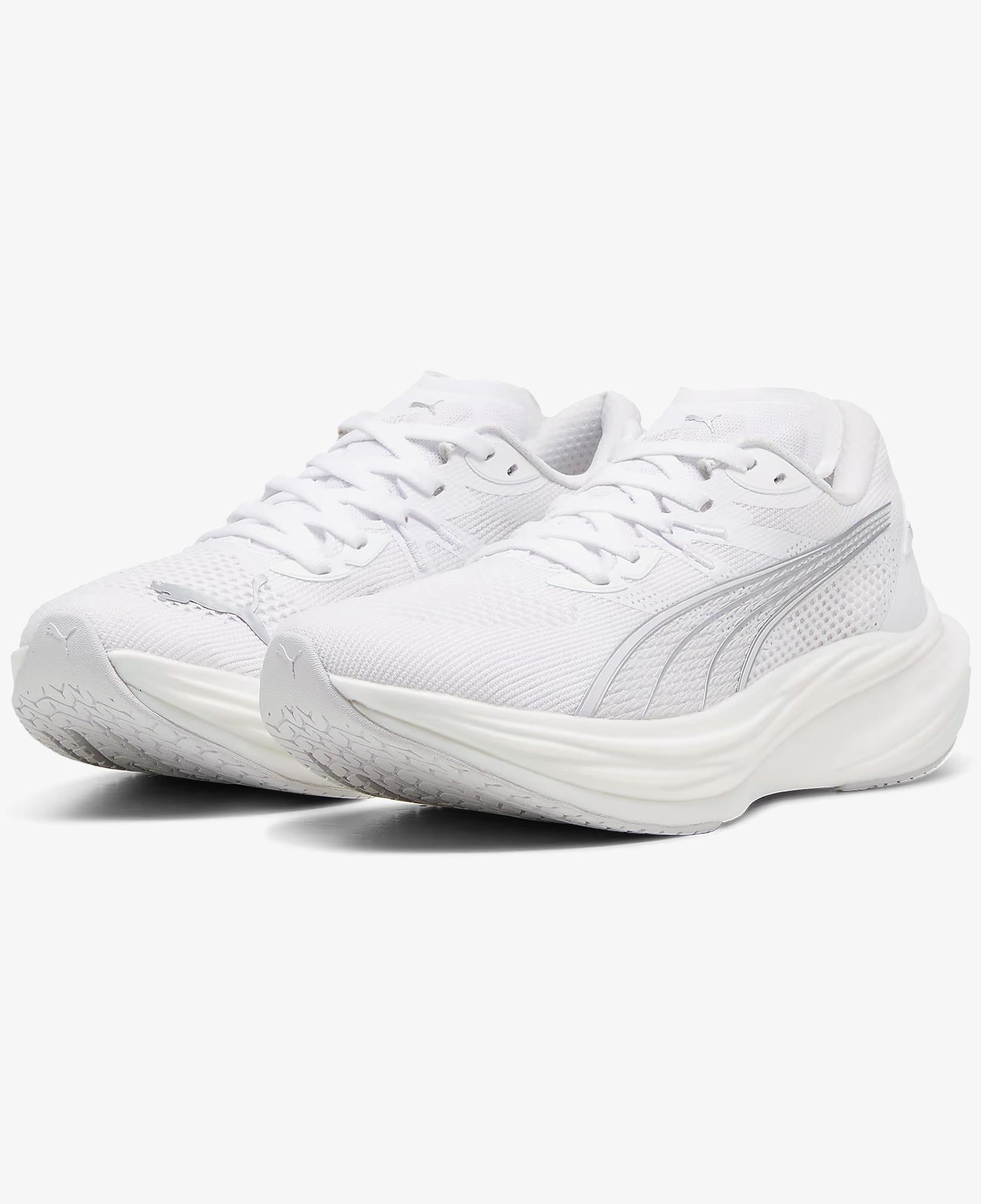 Puma Deviate Nitro 3 Erkek Beyaz Koşu Ayakkabısı