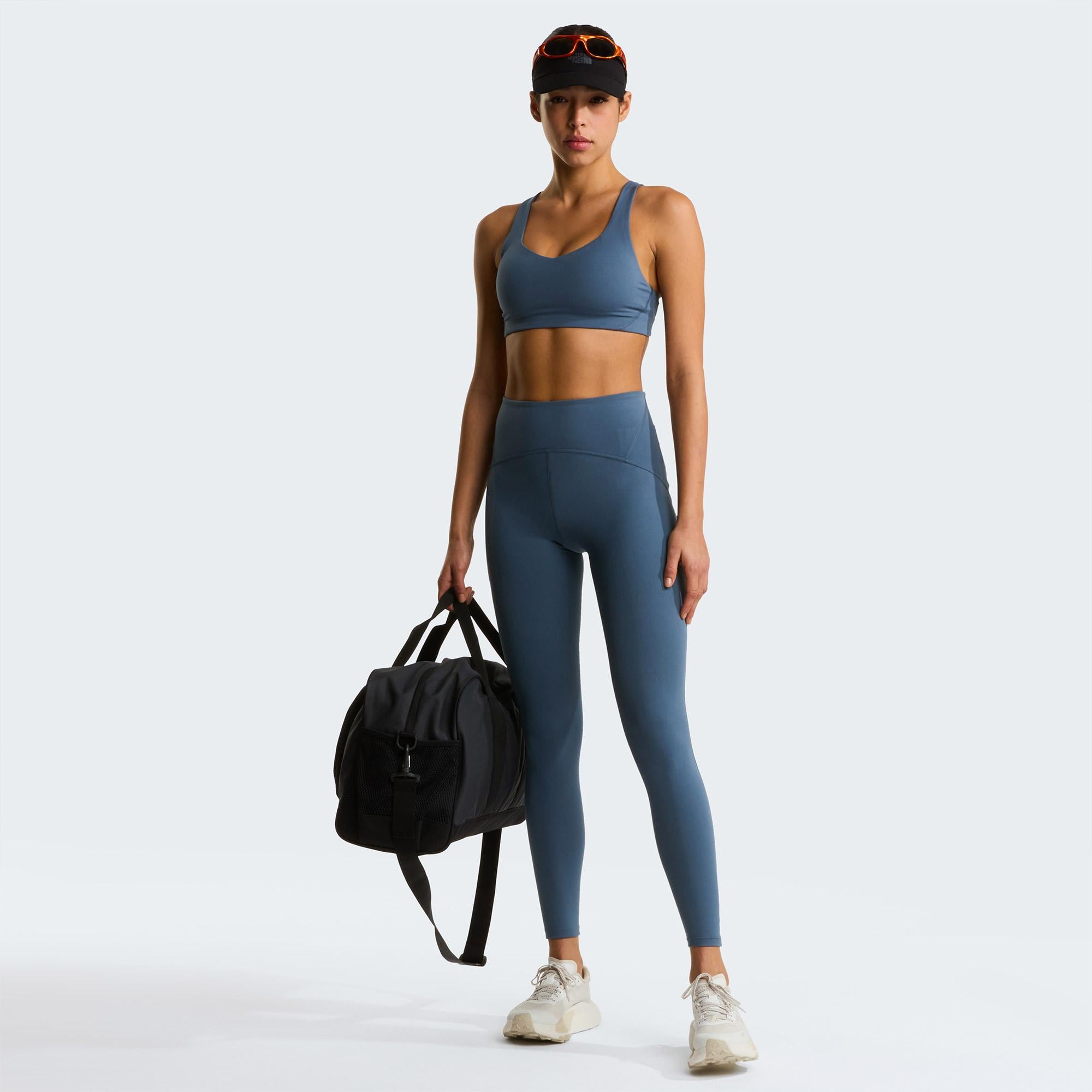 The North Face Jaida Pocket 27 Kadın Mavi Koşu Taytı