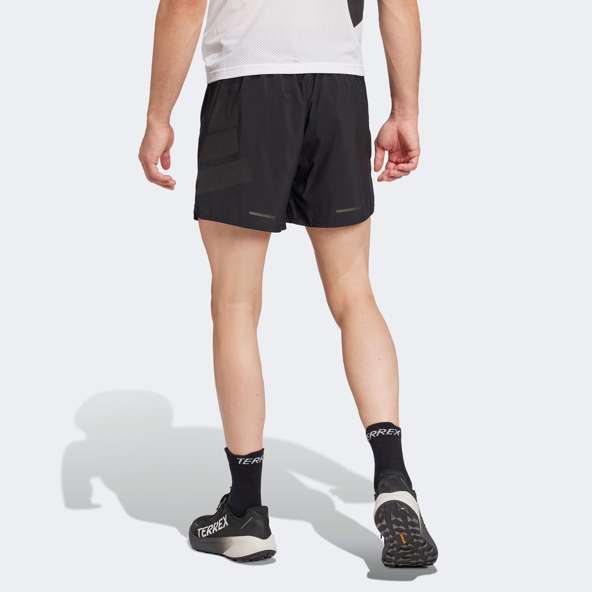 adidas Xperior Erkek Siyah Koşu Şortu