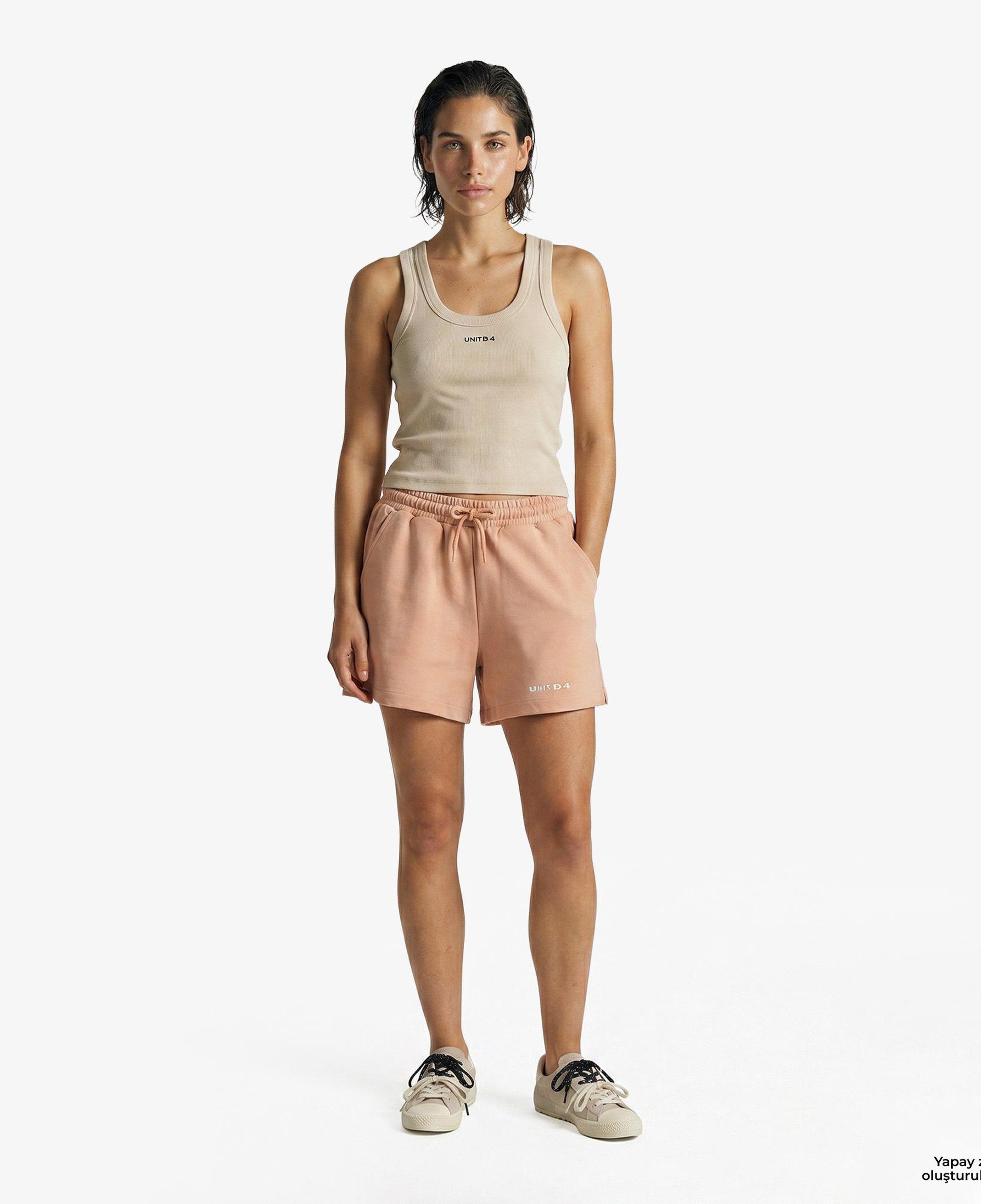 UNITED4 Regular Fit Kadın Pembe Şort