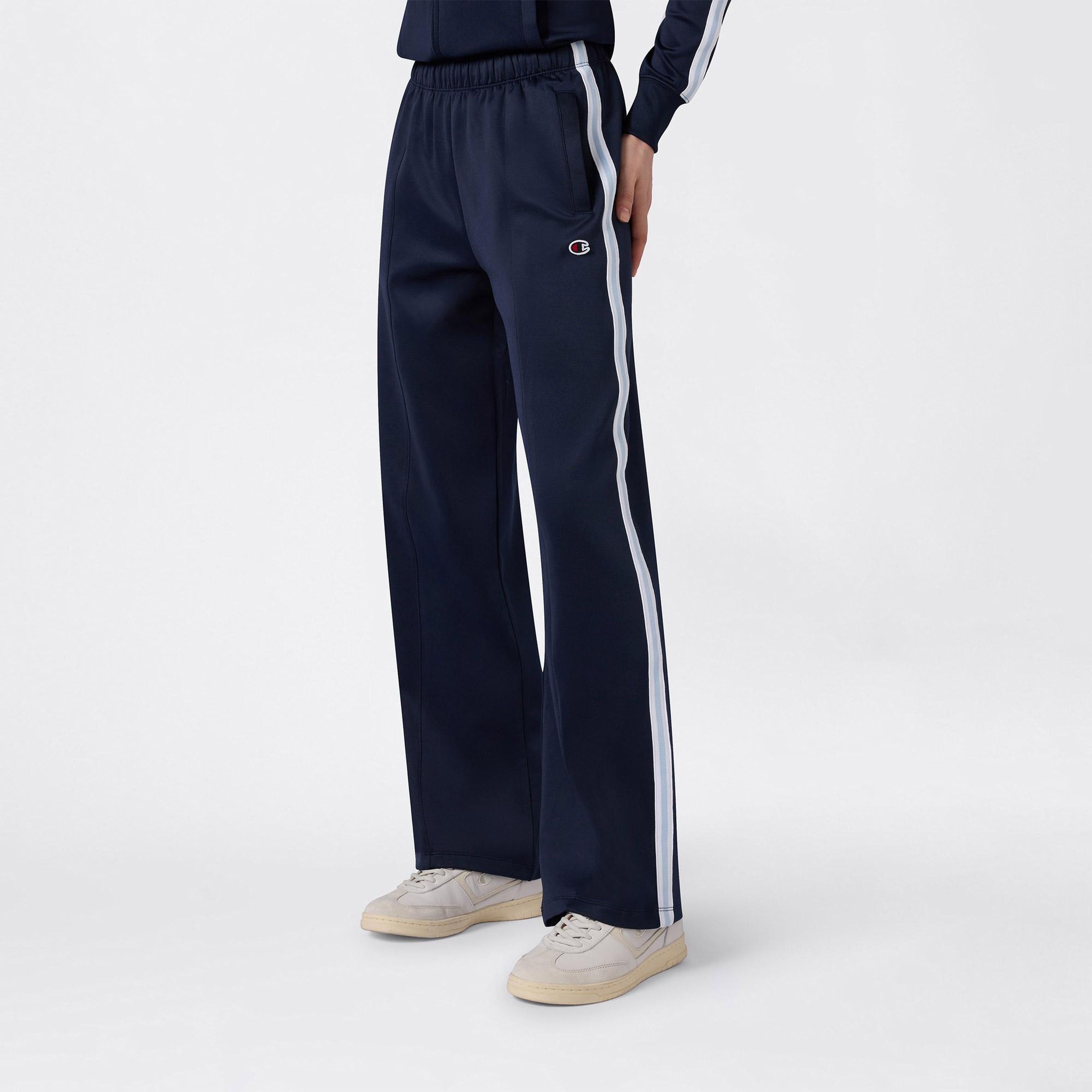Champion Wide Leg Kadın Lacivert Eşofman Altı