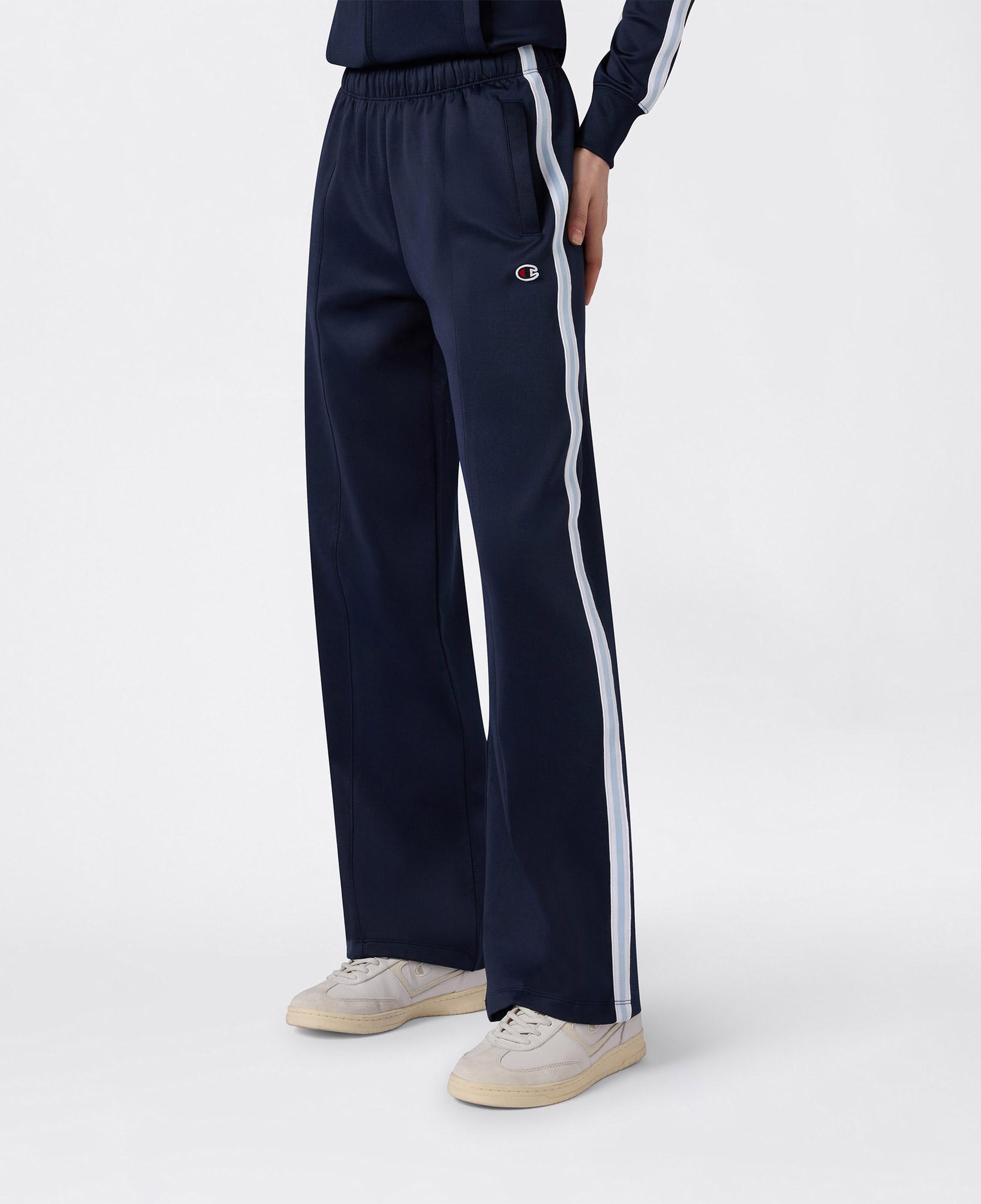 Champion Wide Leg Kadın Lacivert Eşofman Altı