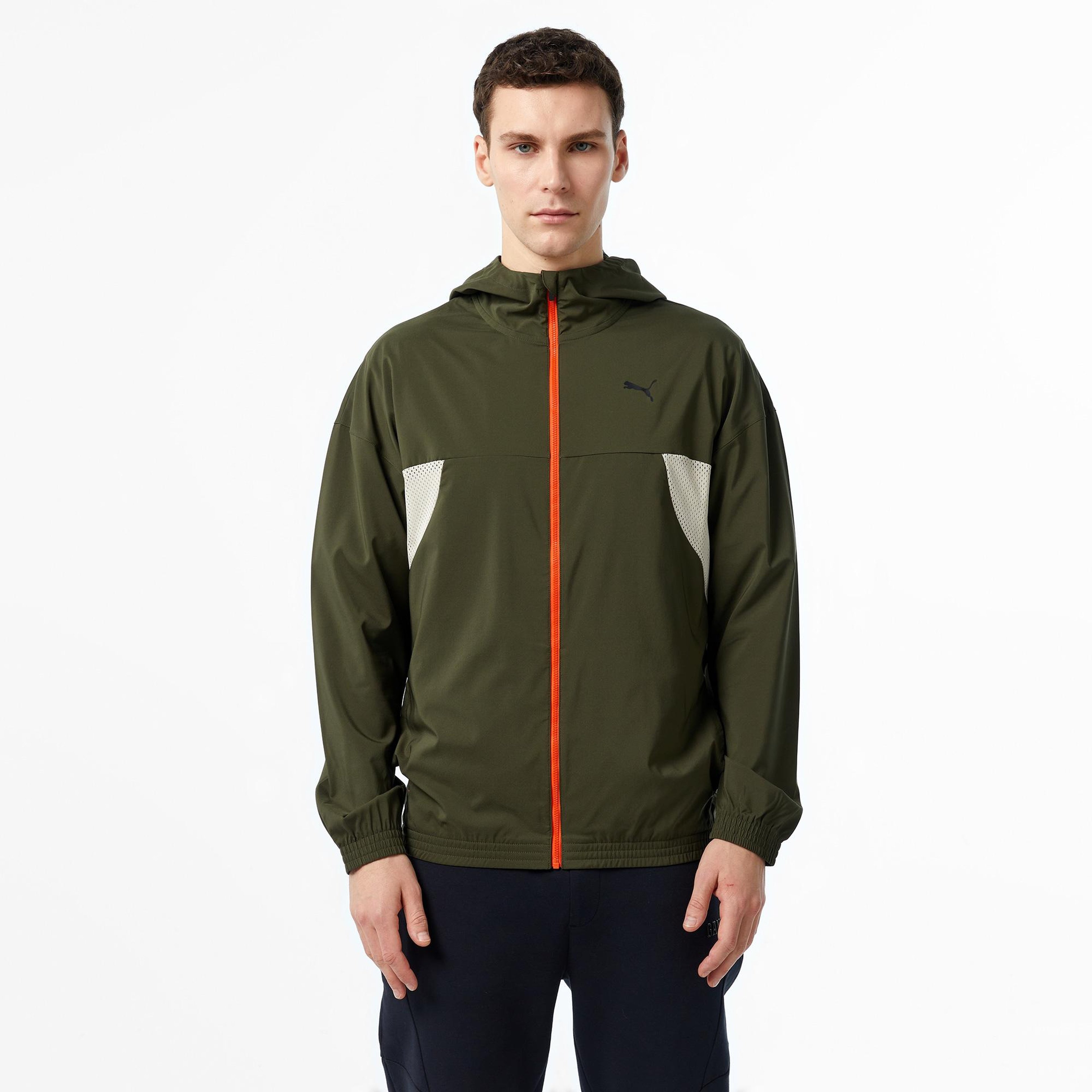 Puma FIT Erkek Yeşil Günlük Ceket