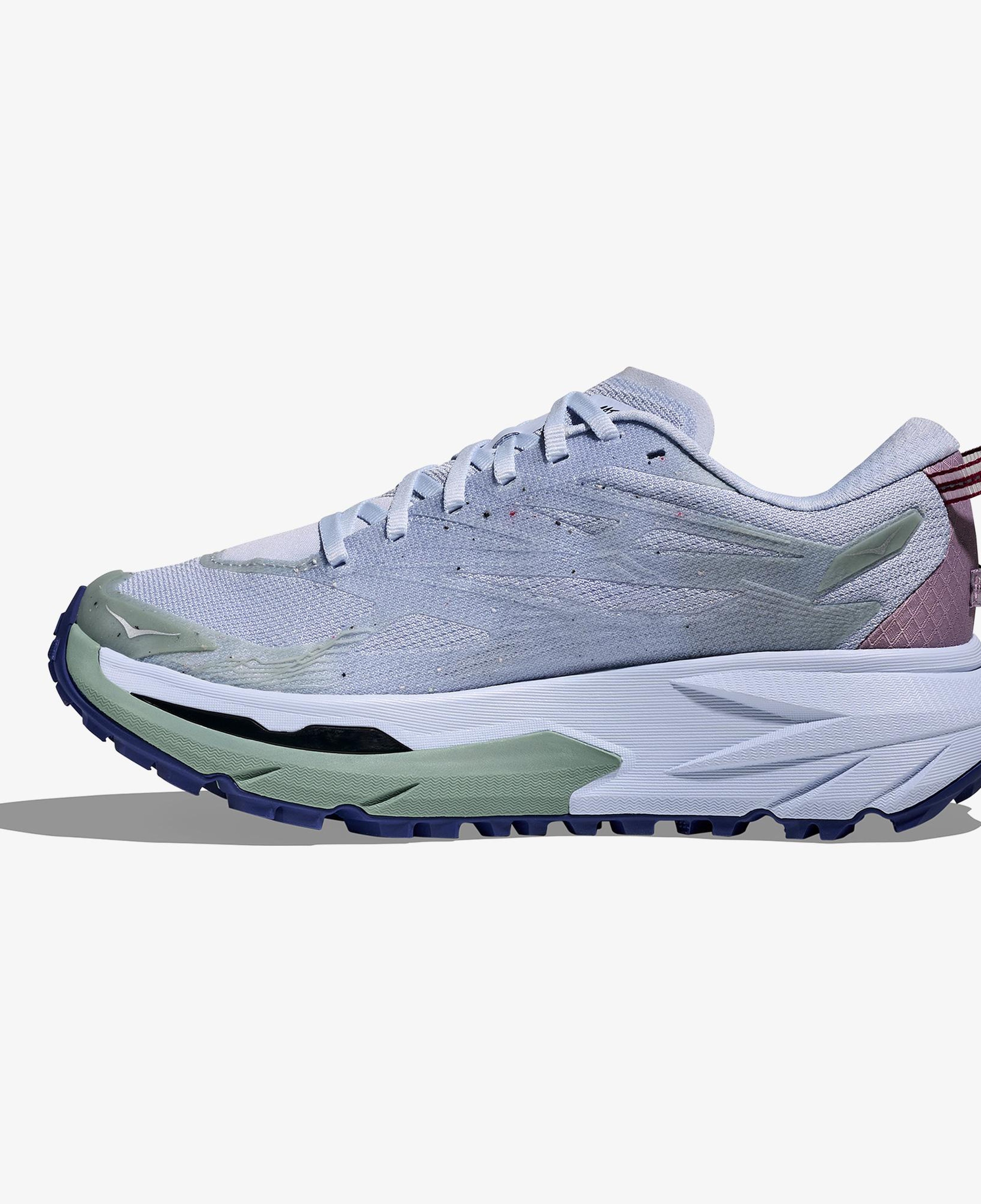 Hoka Mafate 5 Kadın Gri Trail Koşu Ayakkabısı
