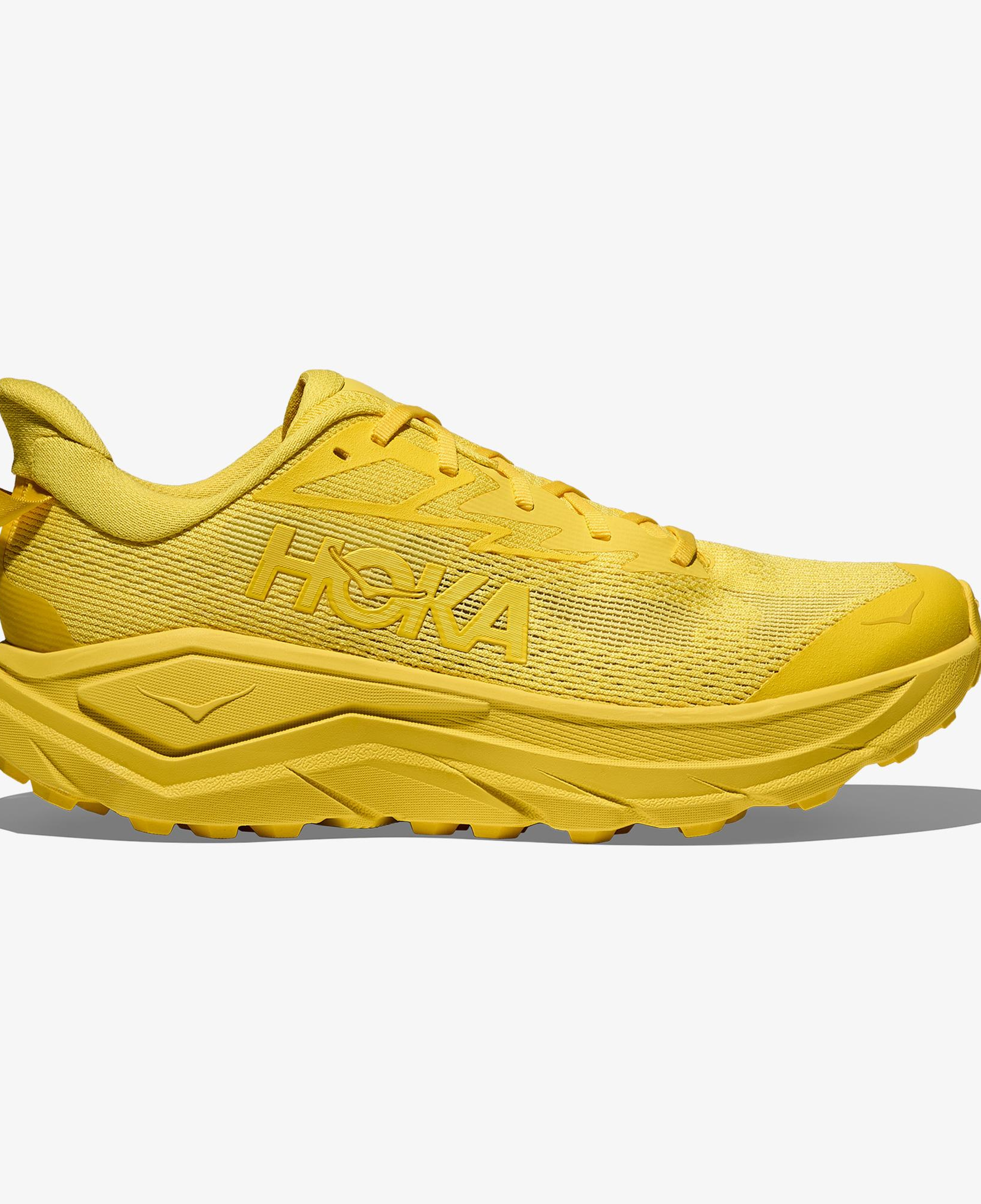 Hoka Challenger 8 Erkek Sarı Trail Koşu Ayakkabısı