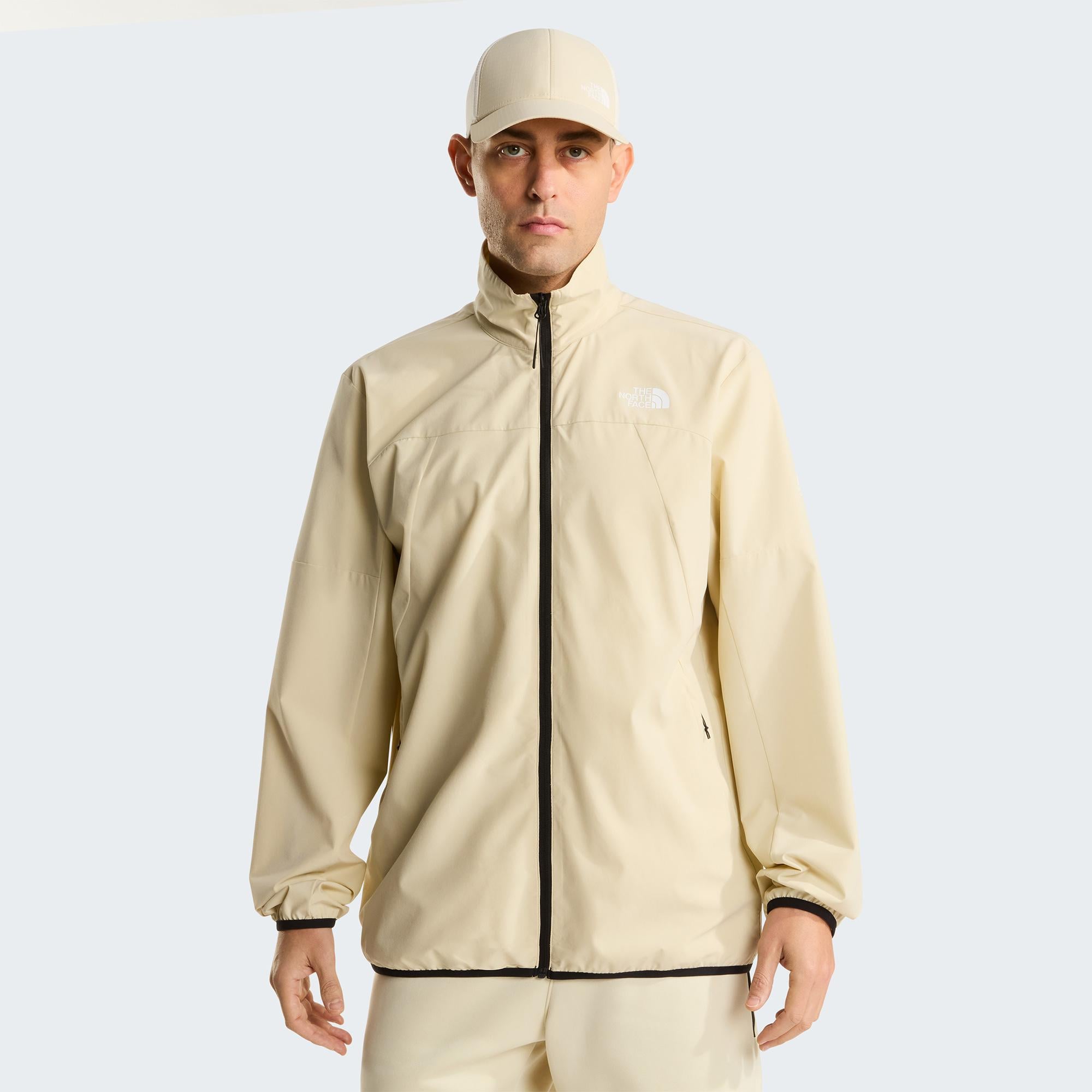The North Face Mountain Athletics Ushba Track Erkek Krem Outdoor Ceket
