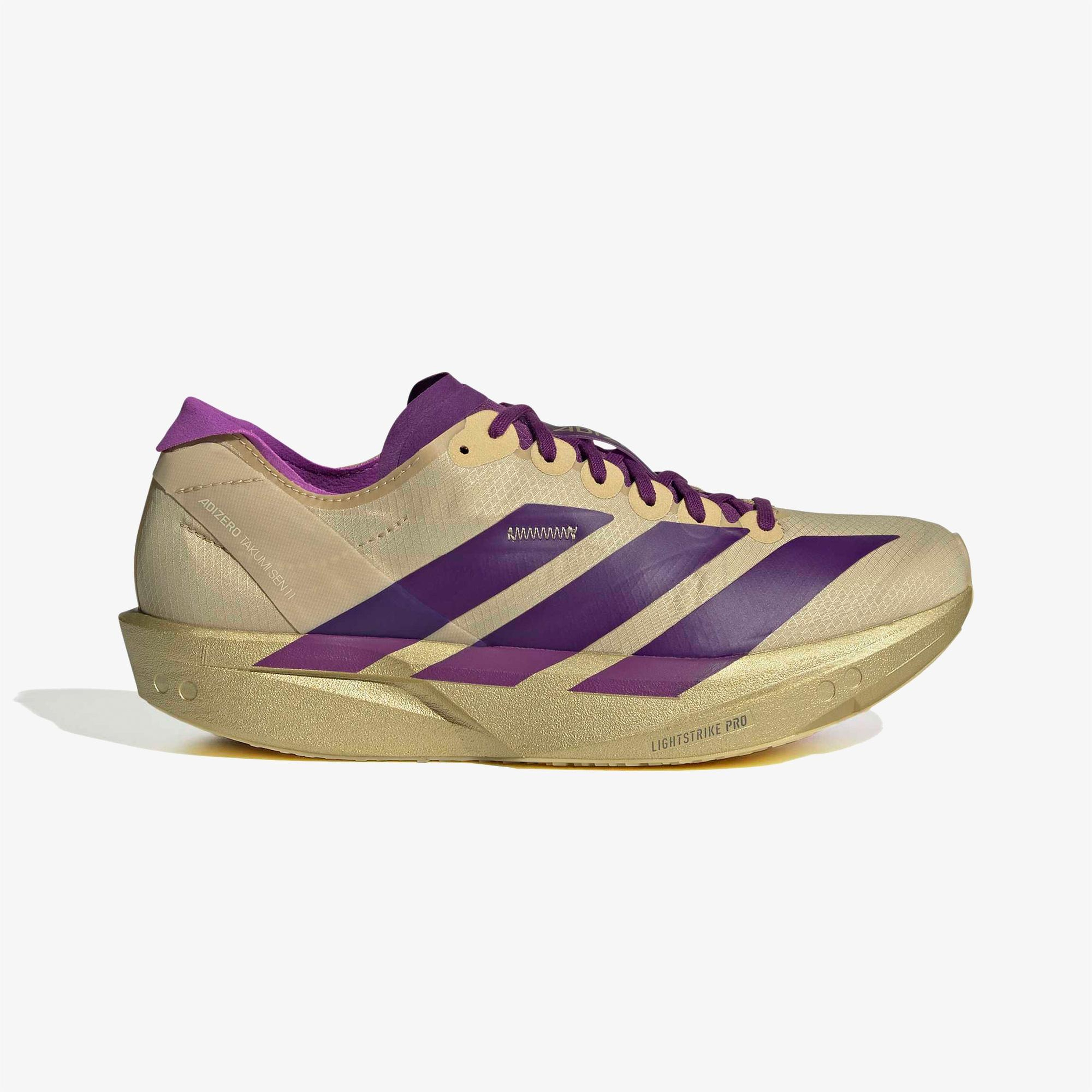 adidas Adizero Takumi Sen 11 Kadın Bej Koşu Ayakkabısı