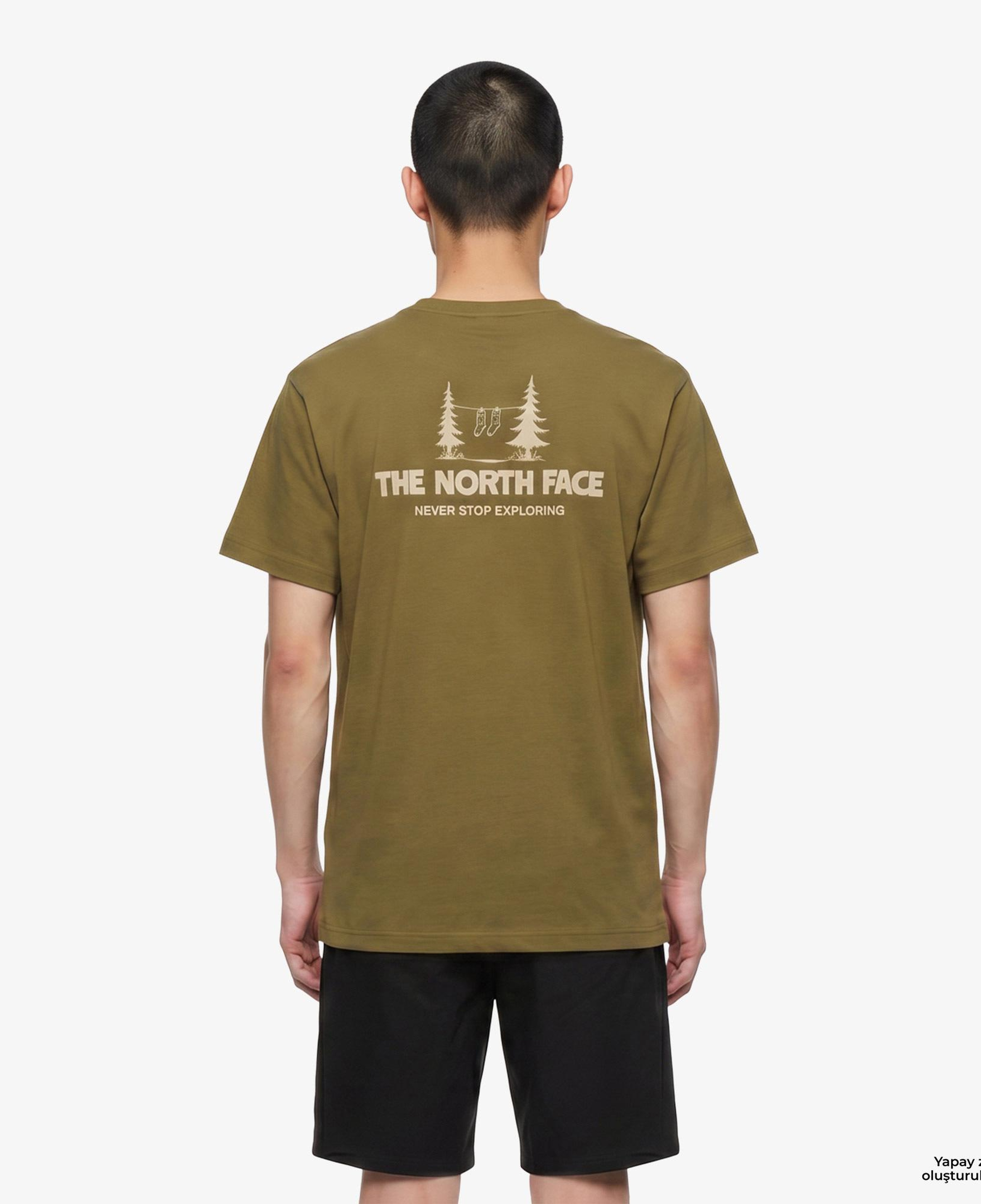 The North Face Camping Relaxed Erkek Sarı T-Shirt