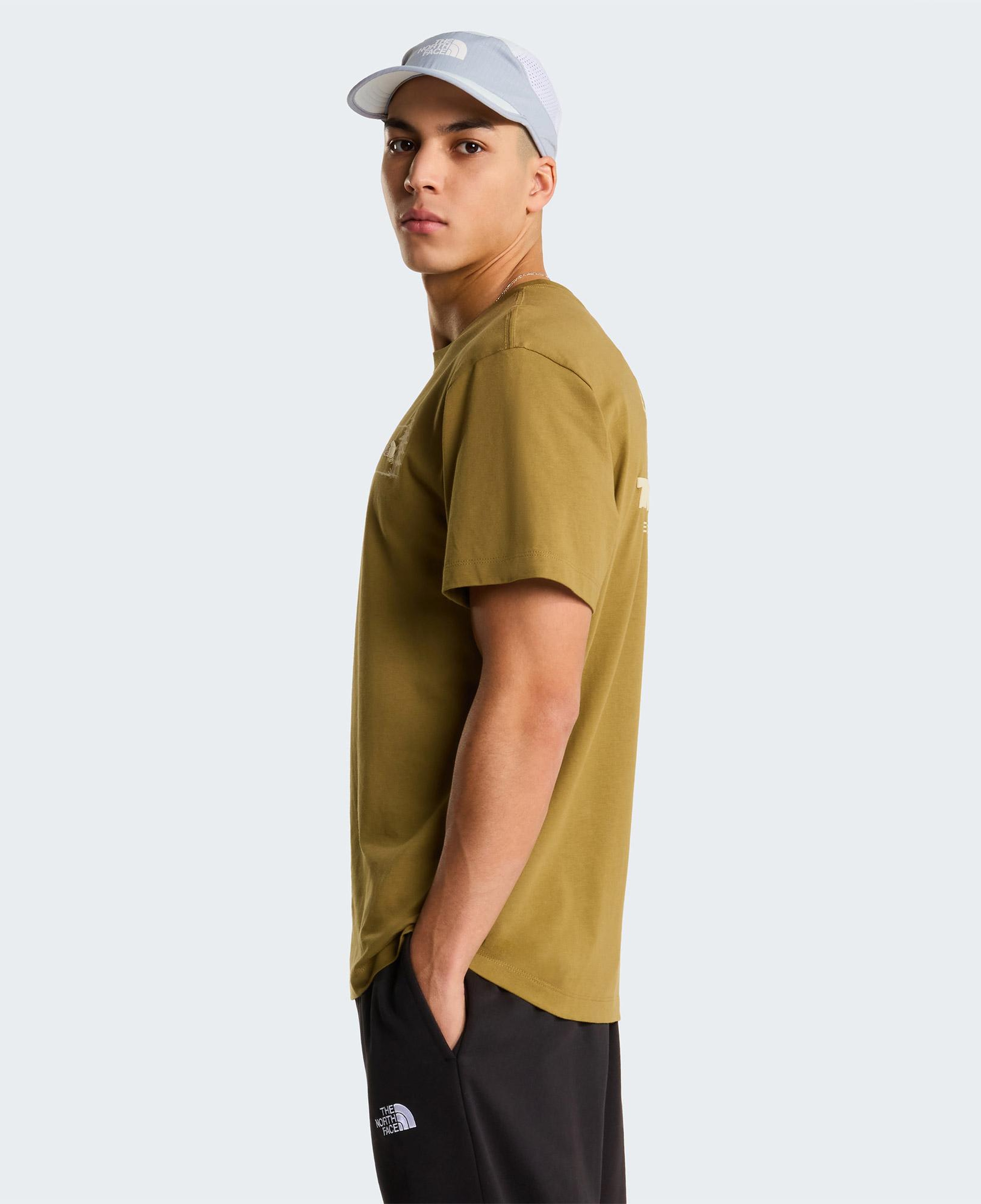 The North Face Camping Relaxed Erkek Sarı T-Shirt