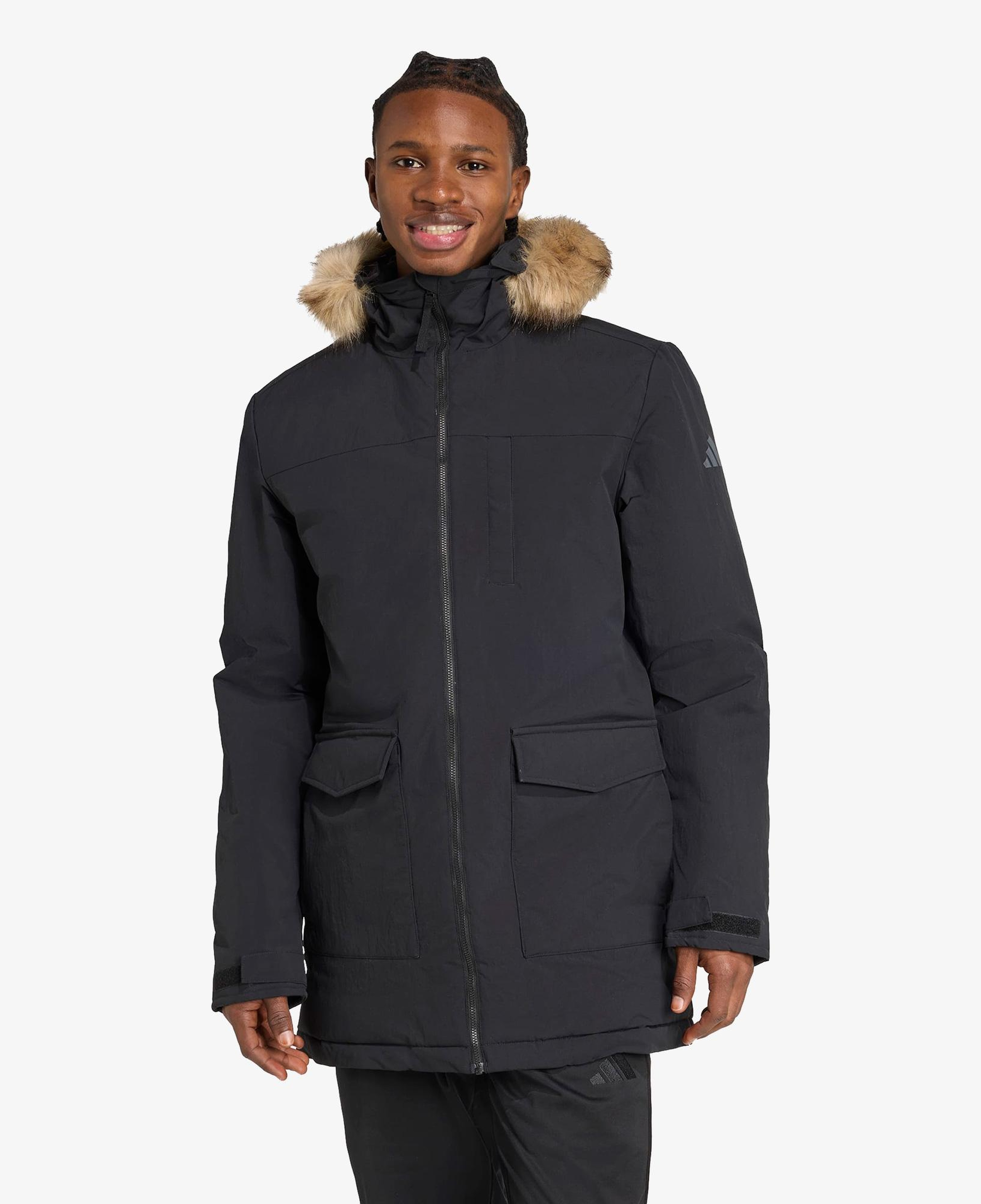 adidas Paveric Climawarm Kürk Erkek Siyah Outdoor Montu