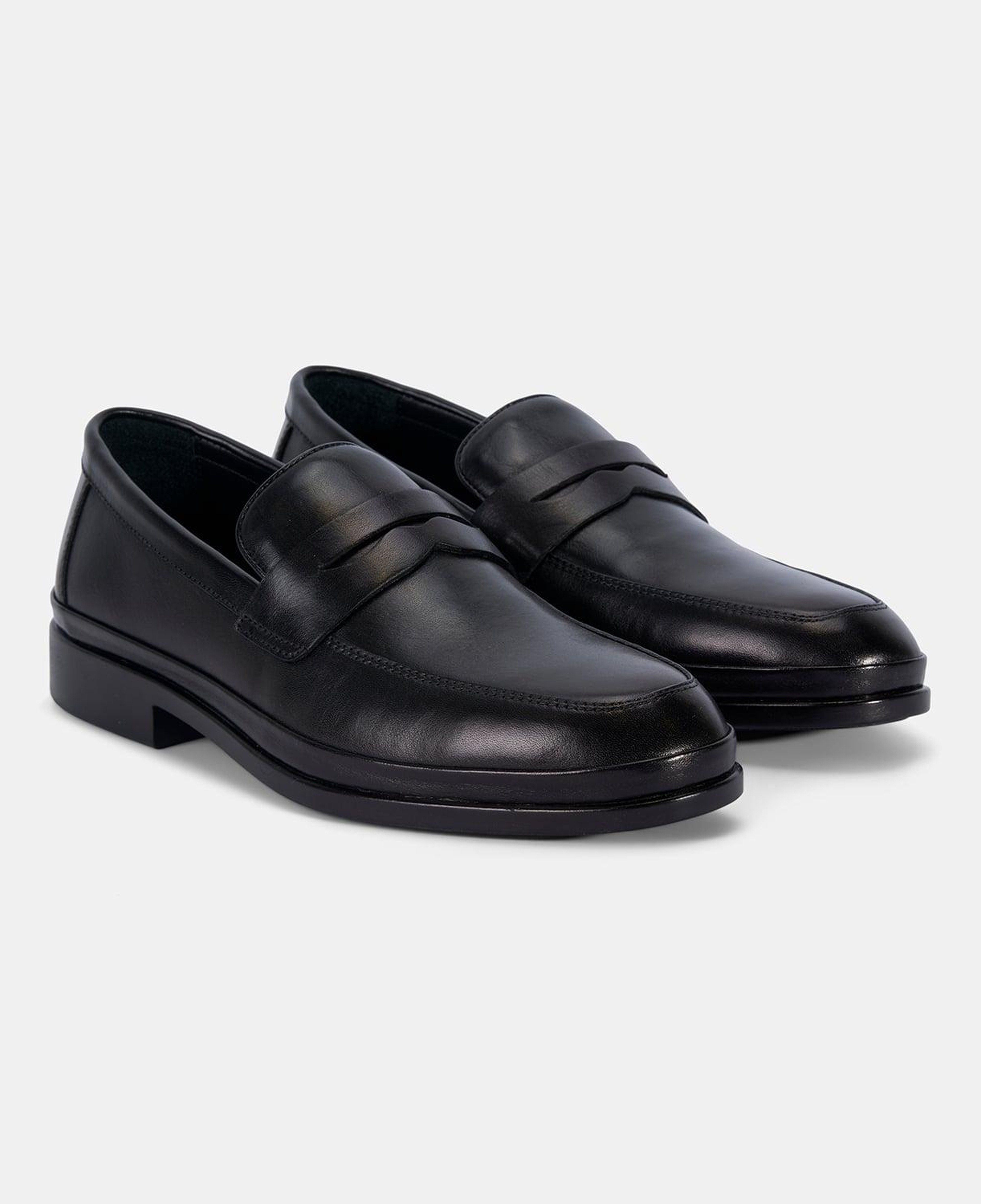 Erkek Siyah DesaComfort Deri Loafer