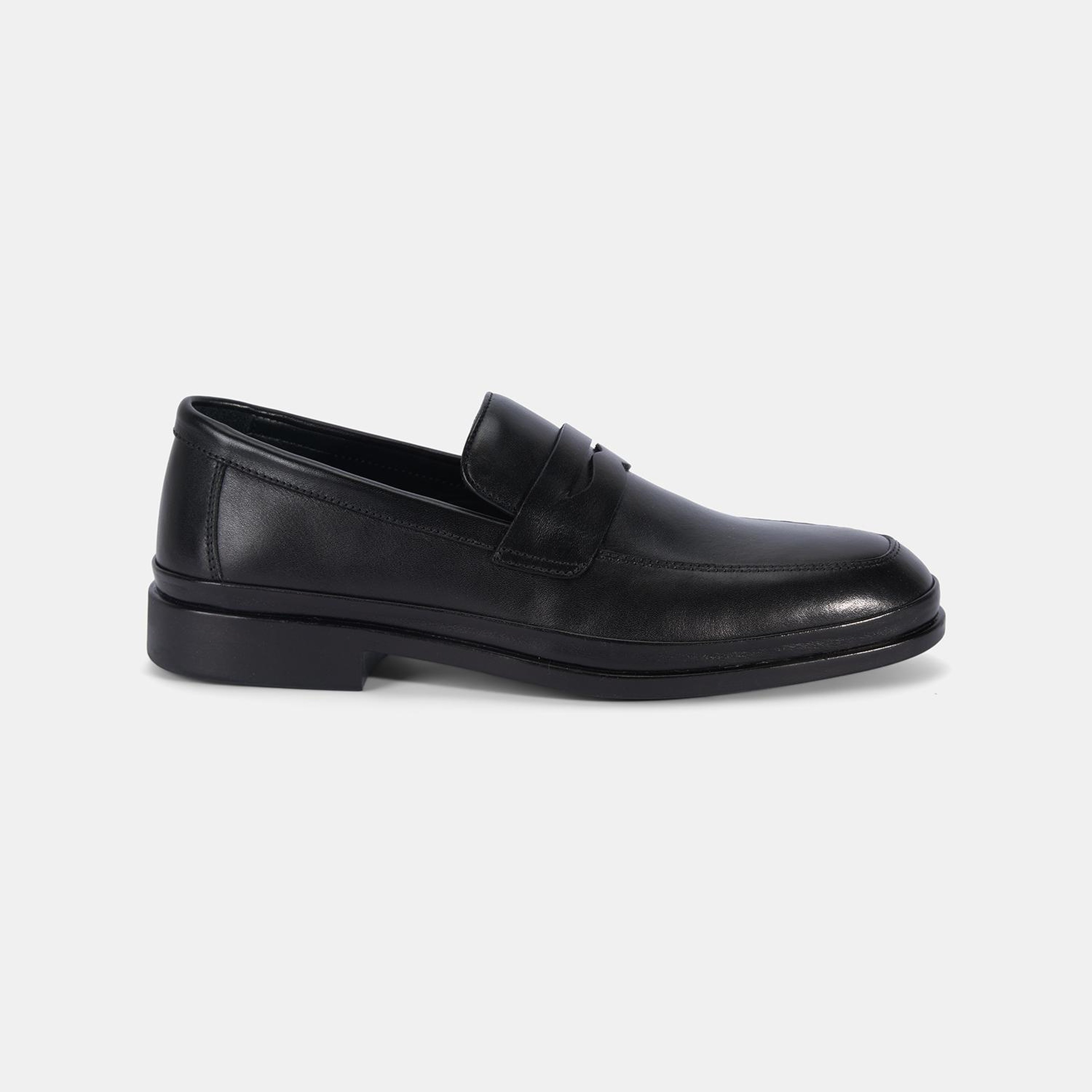 Erkek Siyah DesaComfort Deri Loafer