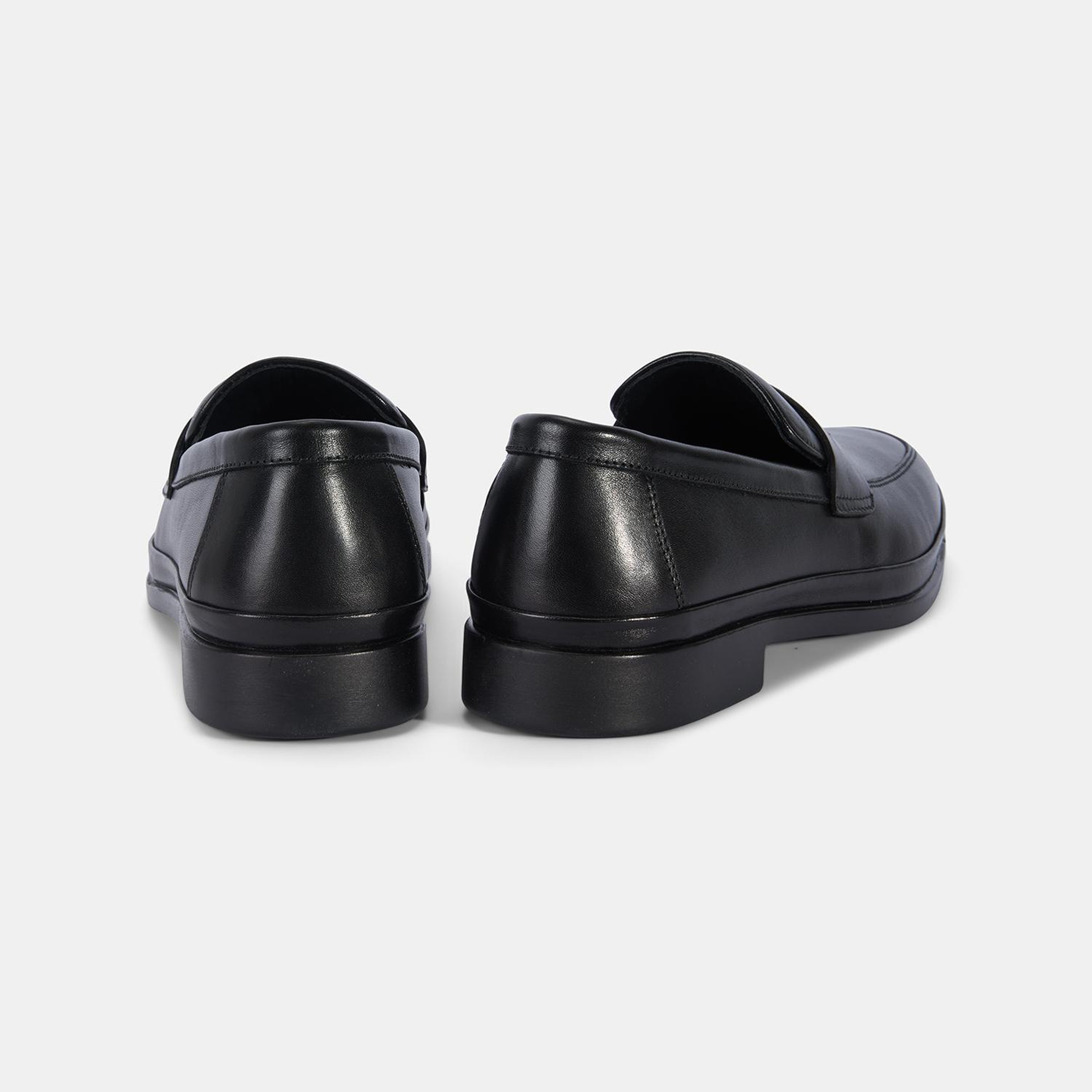 Erkek Siyah DesaComfort Deri Loafer