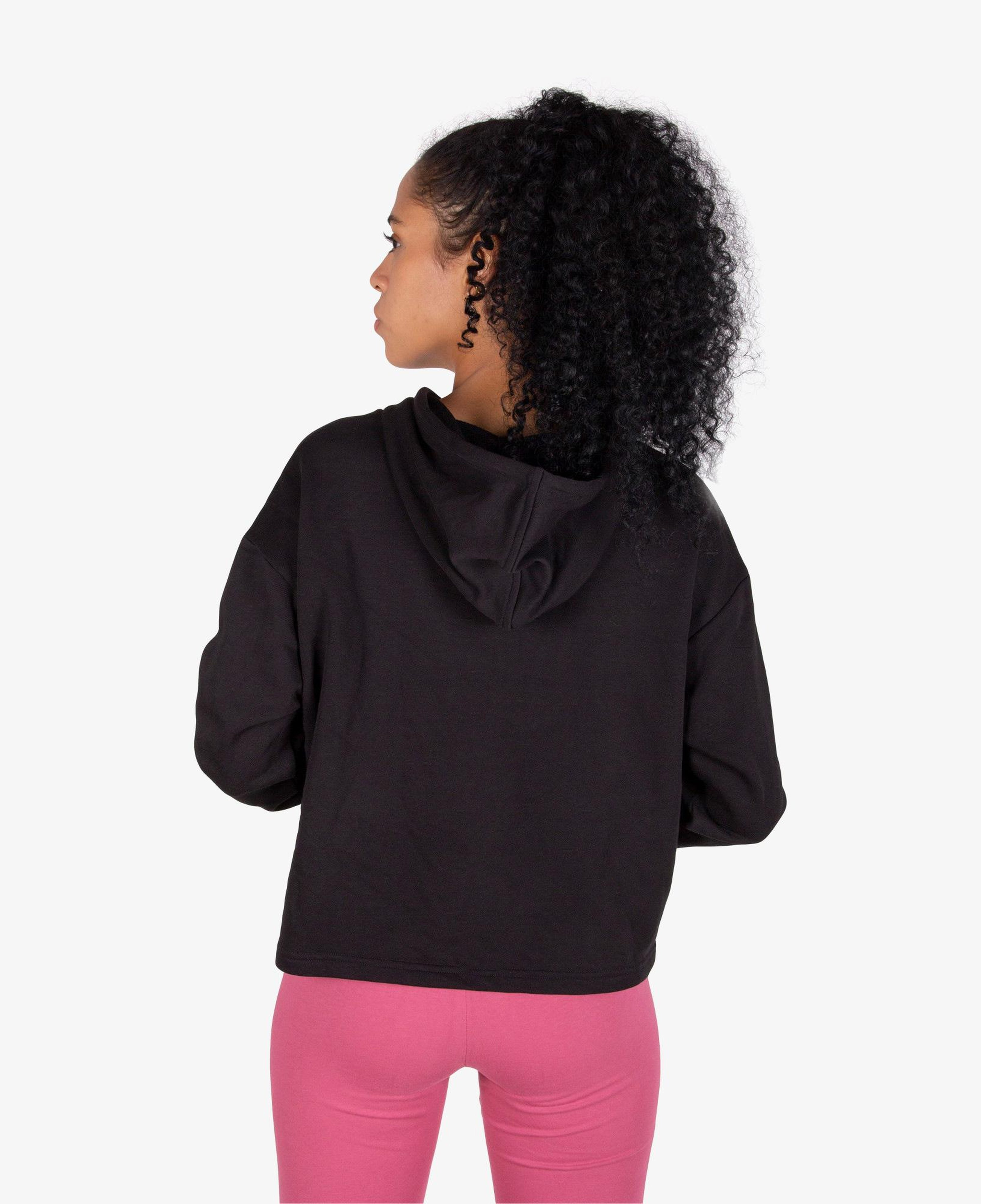 Puma Essentials Cropped Logo Kadın Siyah Günlük Sweatshirt