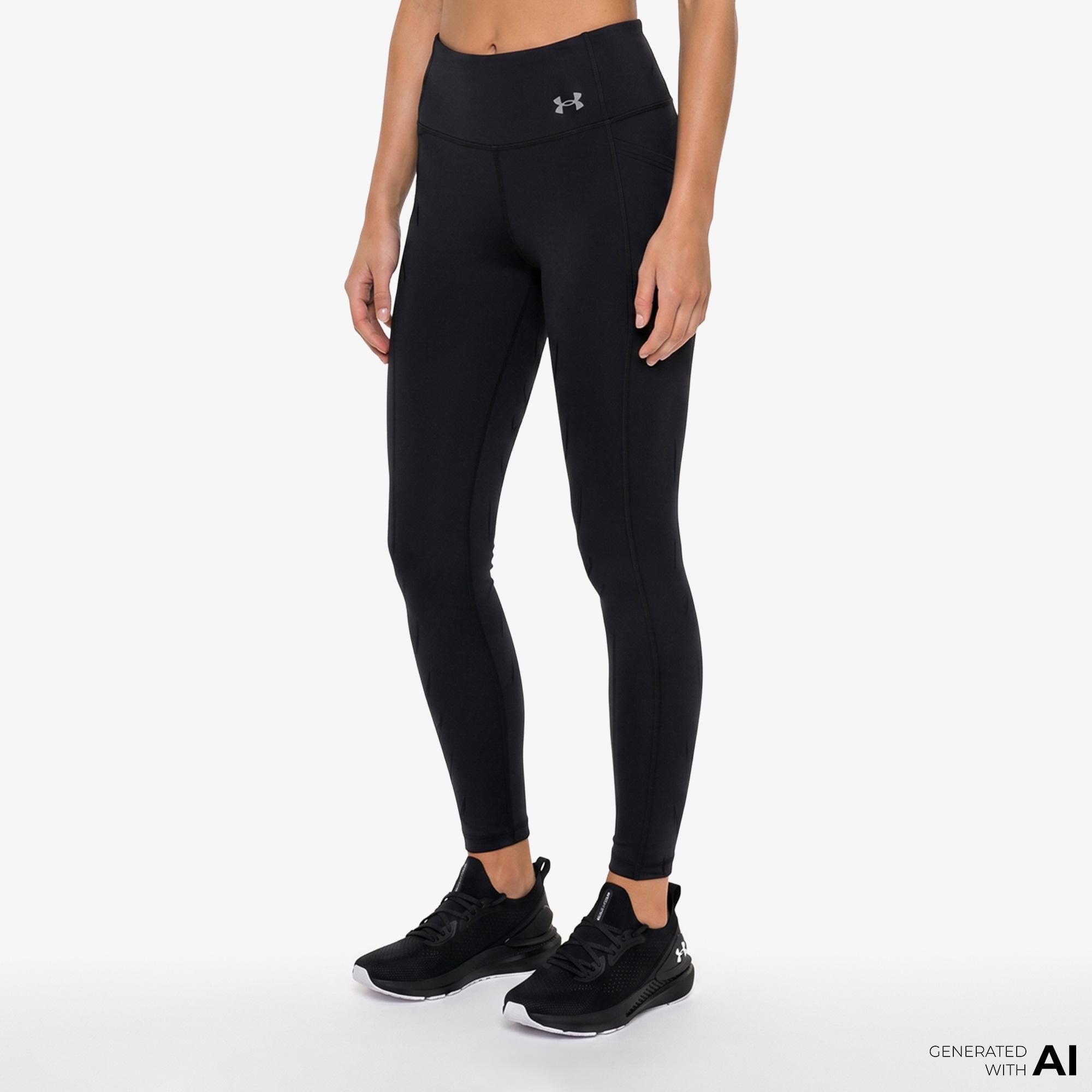 Under Armour Velociti Ankle Kadın Siyah Koşu Tayt