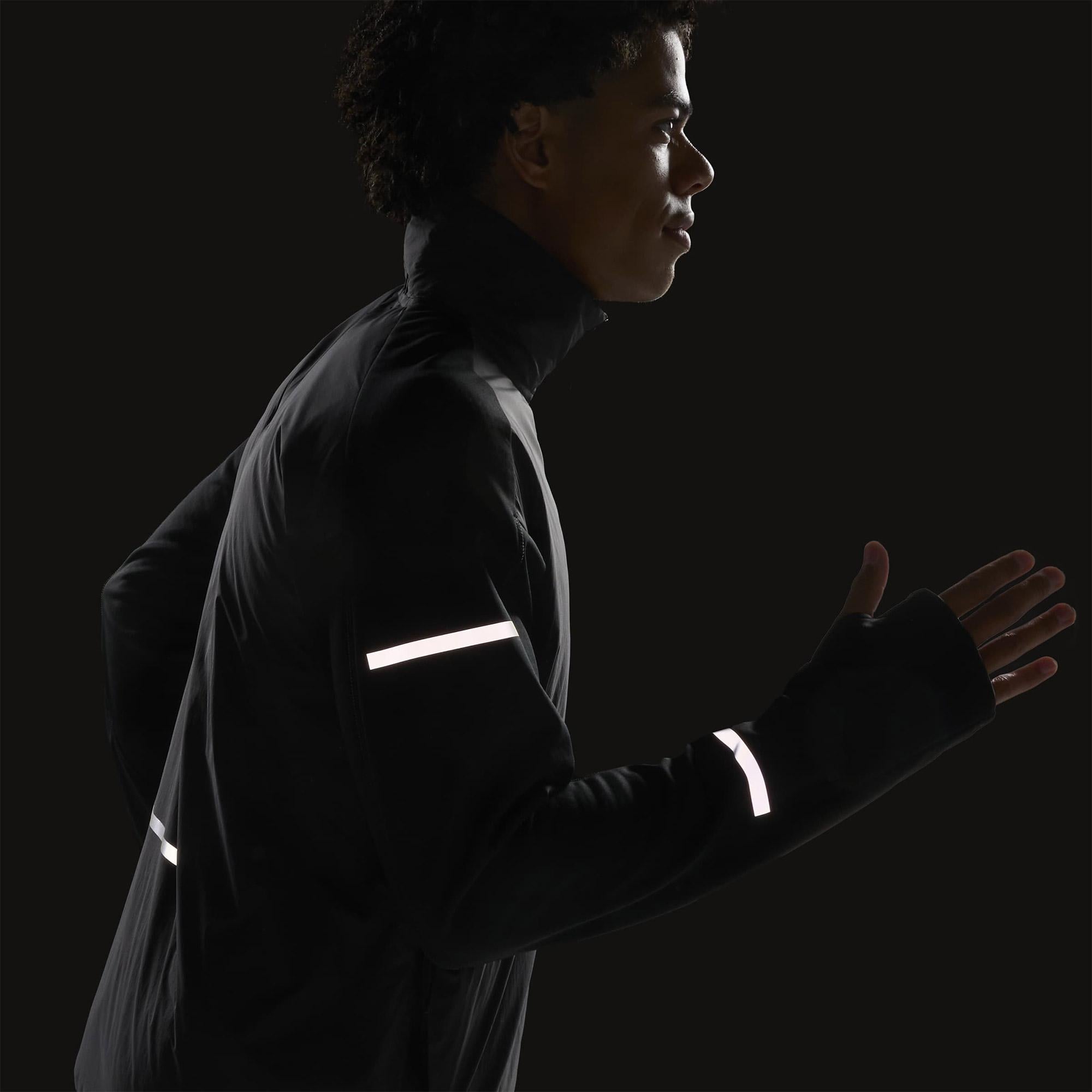 adidas Adi365 Running Climawarm Erkek Siyah Koşu Rüzgarlığı