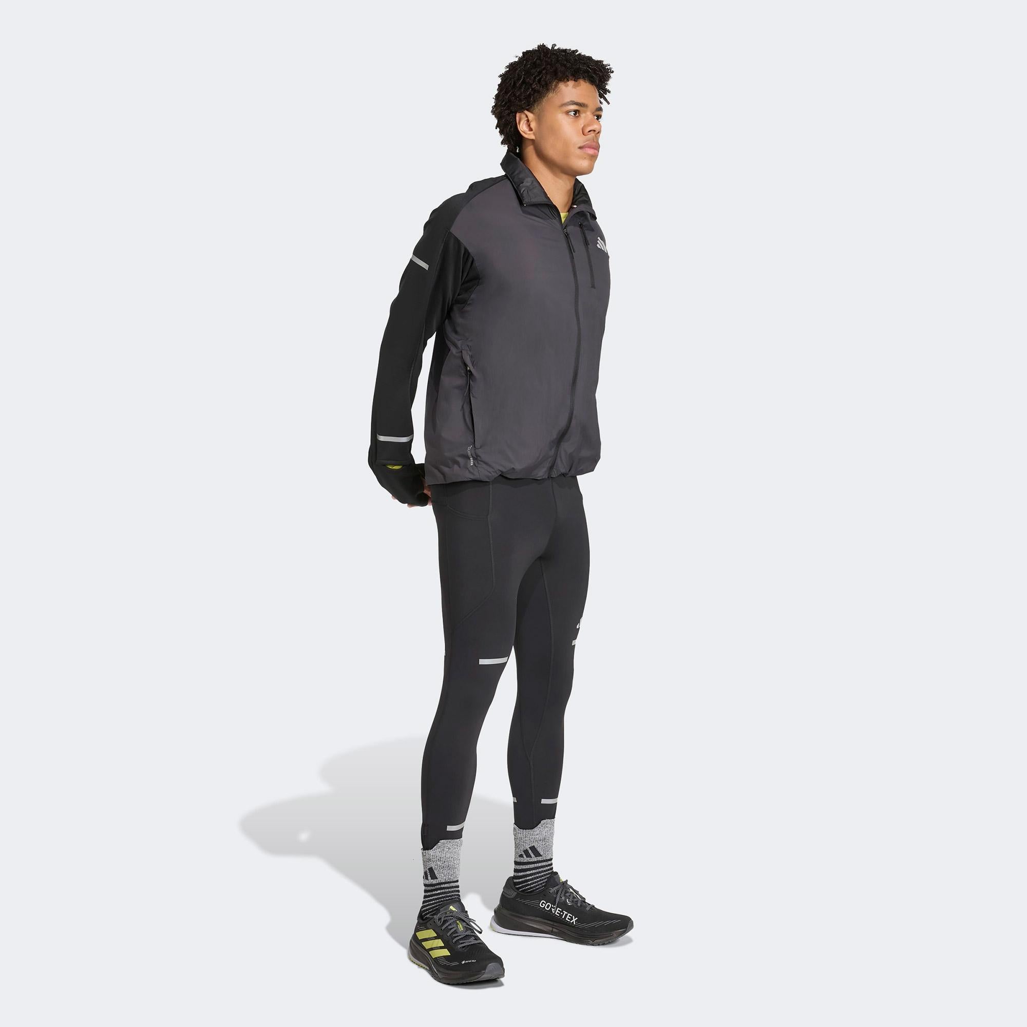 adidas Adi365 Running Climawarm Erkek Siyah Koşu Rüzgarlığı