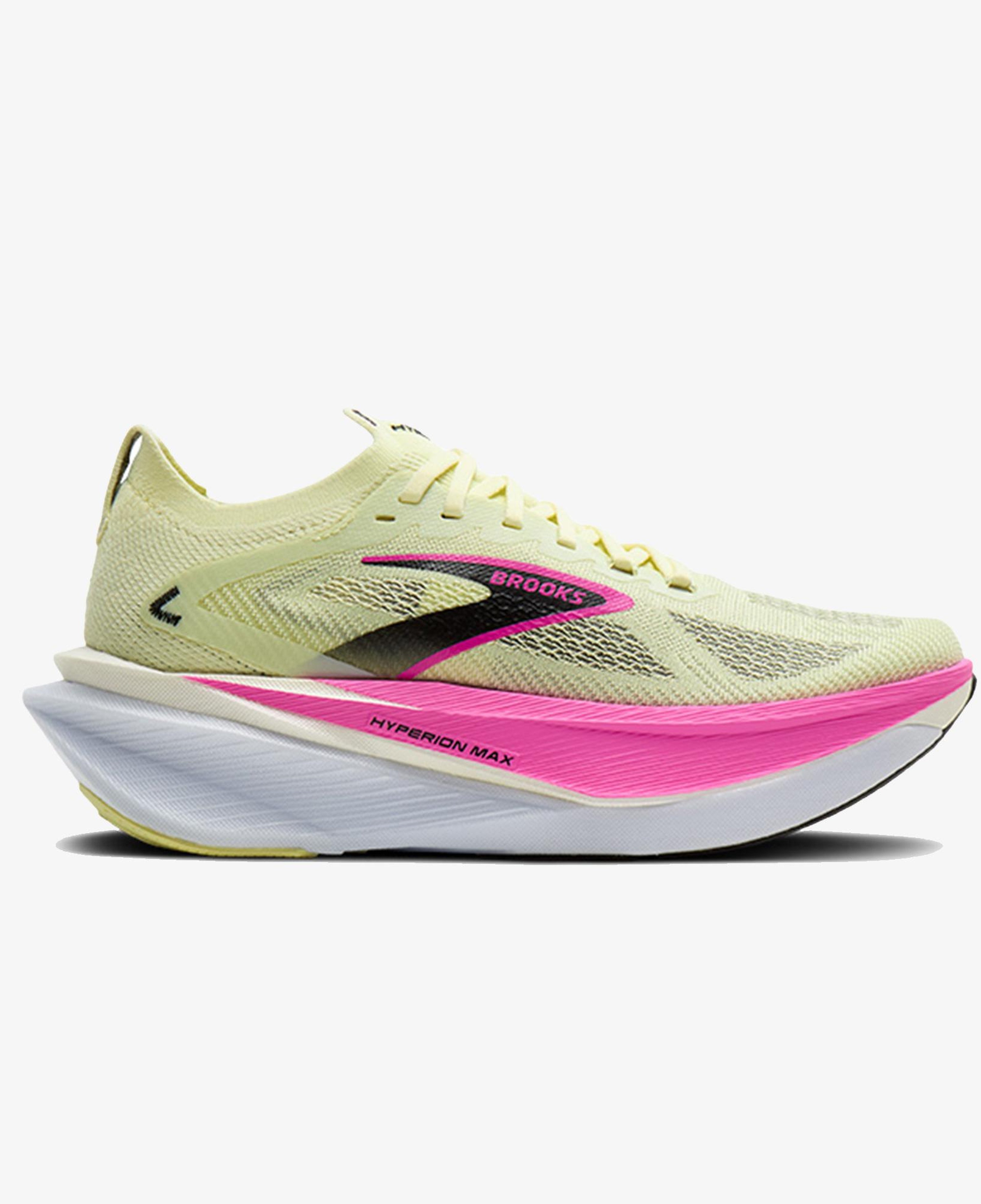 Brooks Hyperion Max 3 Kadın Sarı Koşu Ayakkabısı