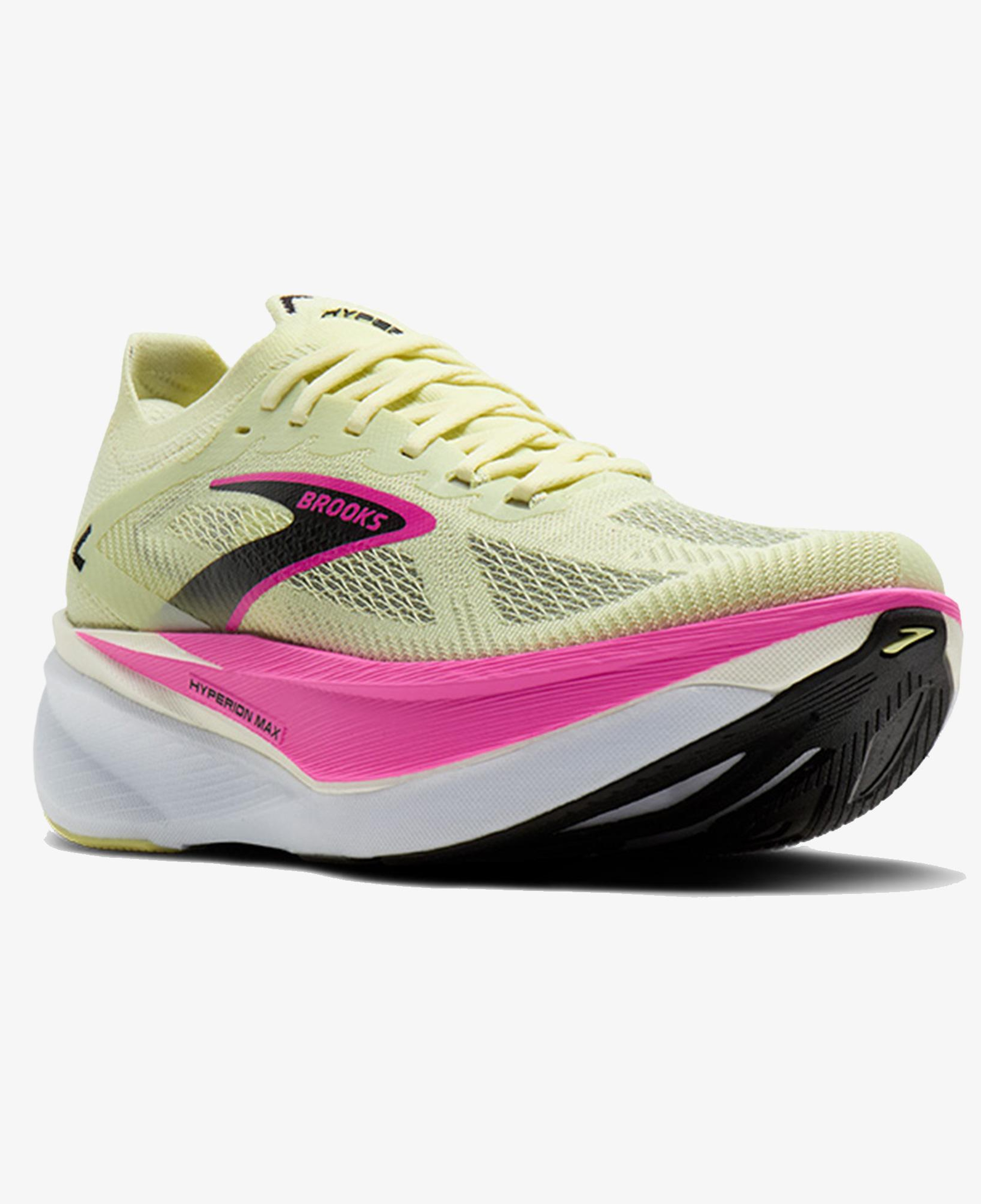 Brooks Hyperion Max 3 Kadın Sarı Koşu Ayakkabısı