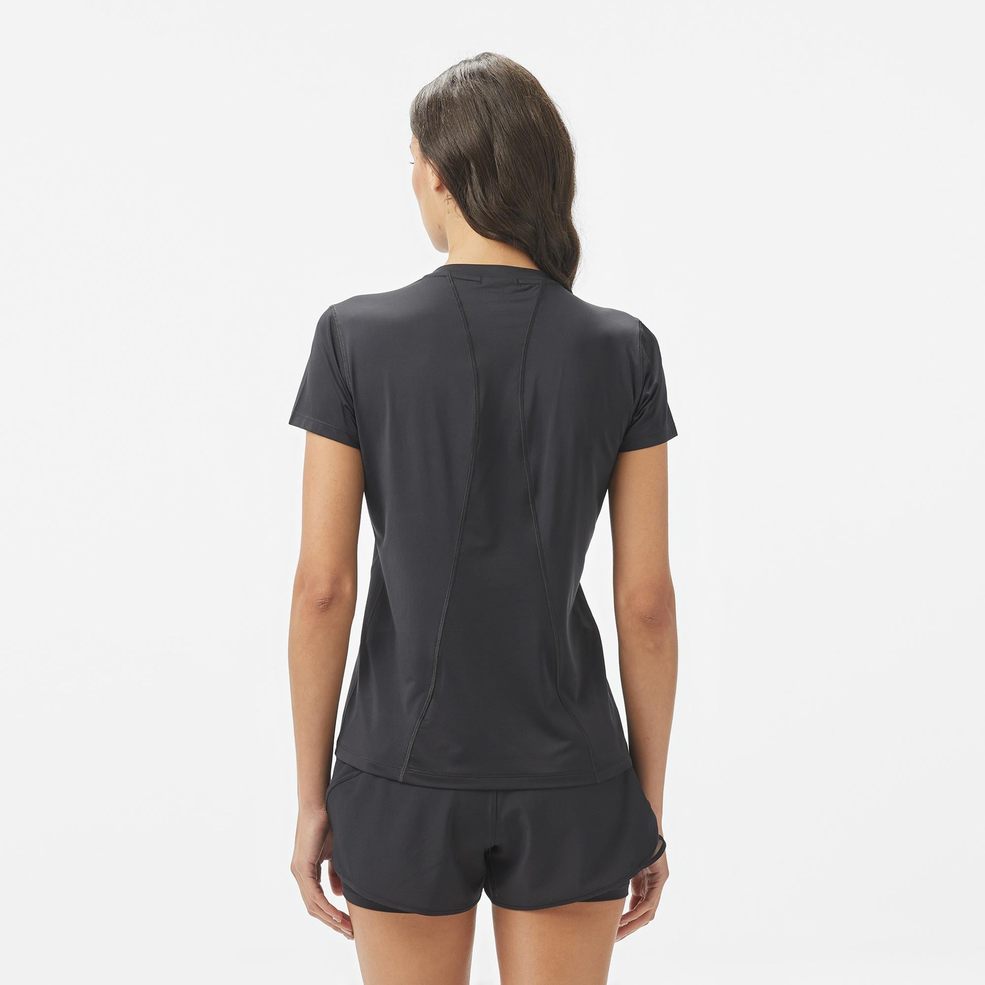Brooks Sprint Free Sleeve 3.0 Kadın Siyah Koşu T-Shirt