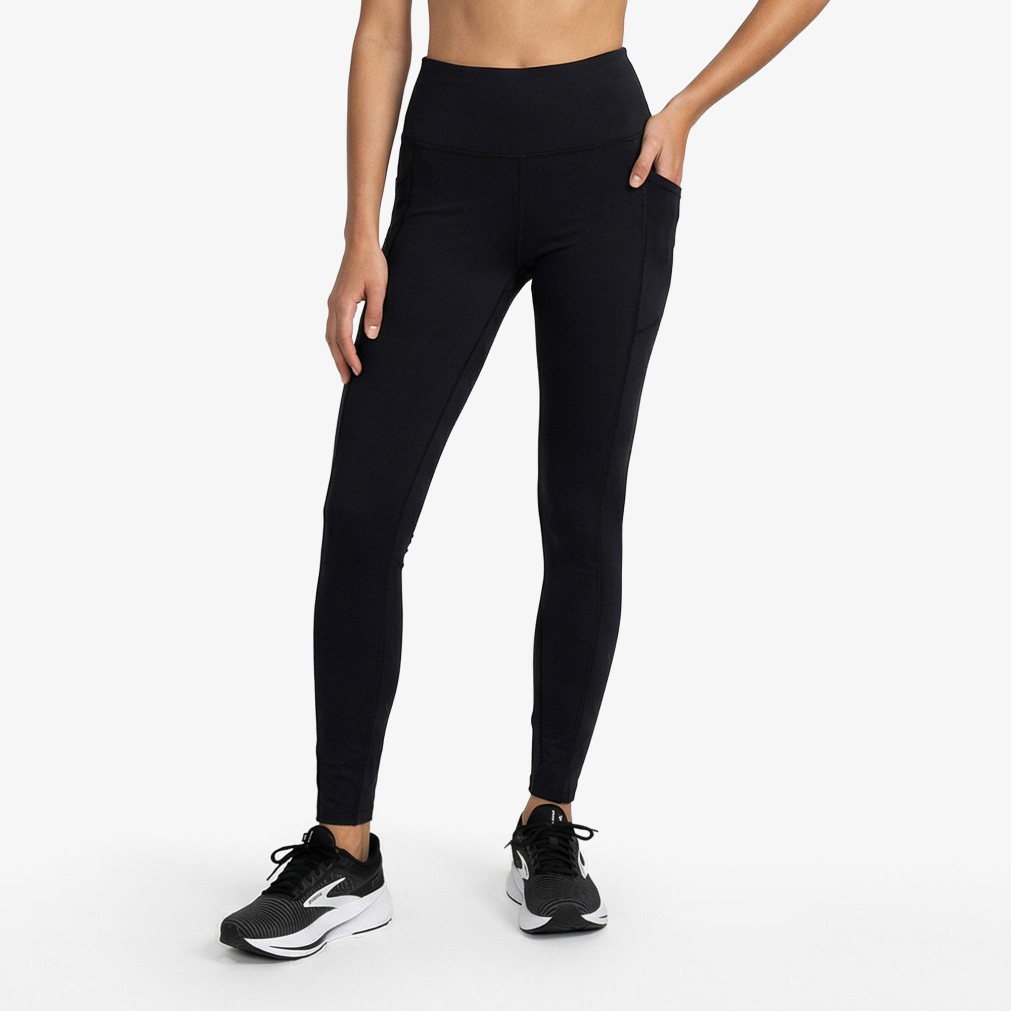 Brooks Chaser 7/8  Kadın Siyah Tayt