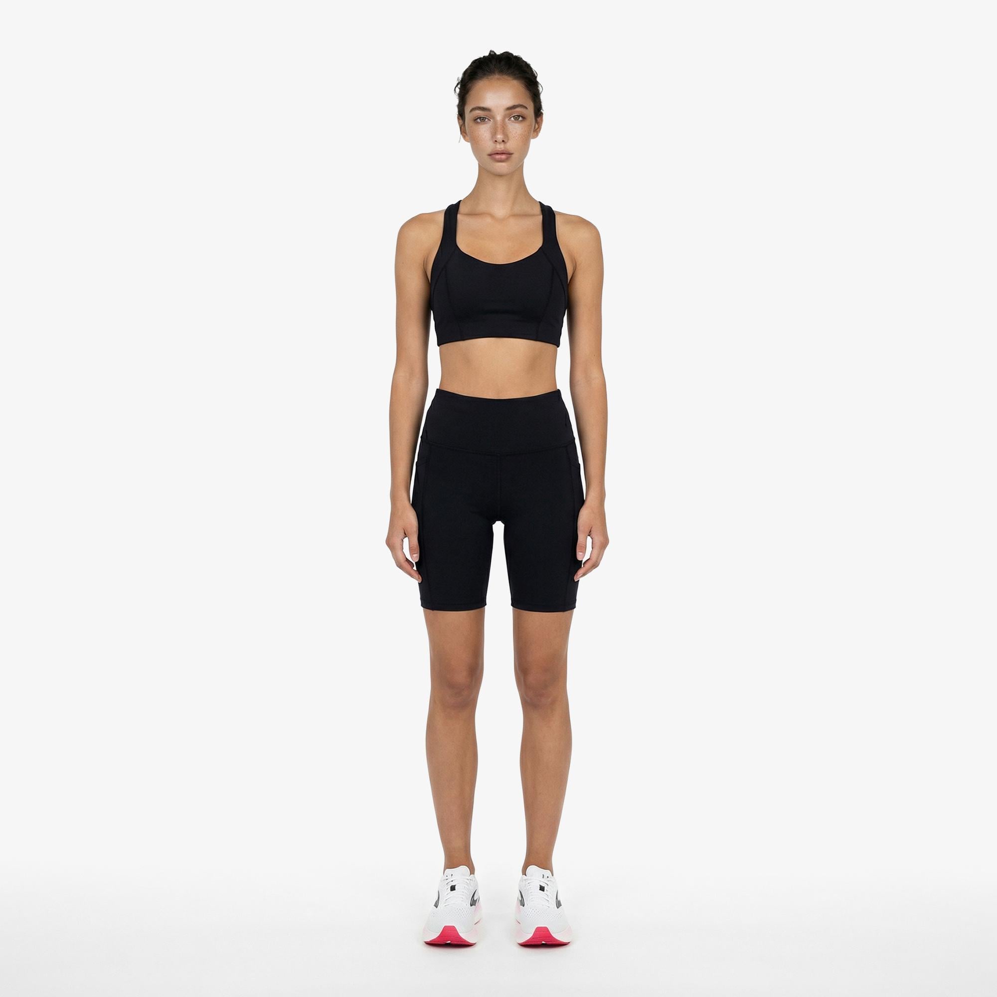 Brooks Chaser Padded Kadın Siyah Bra