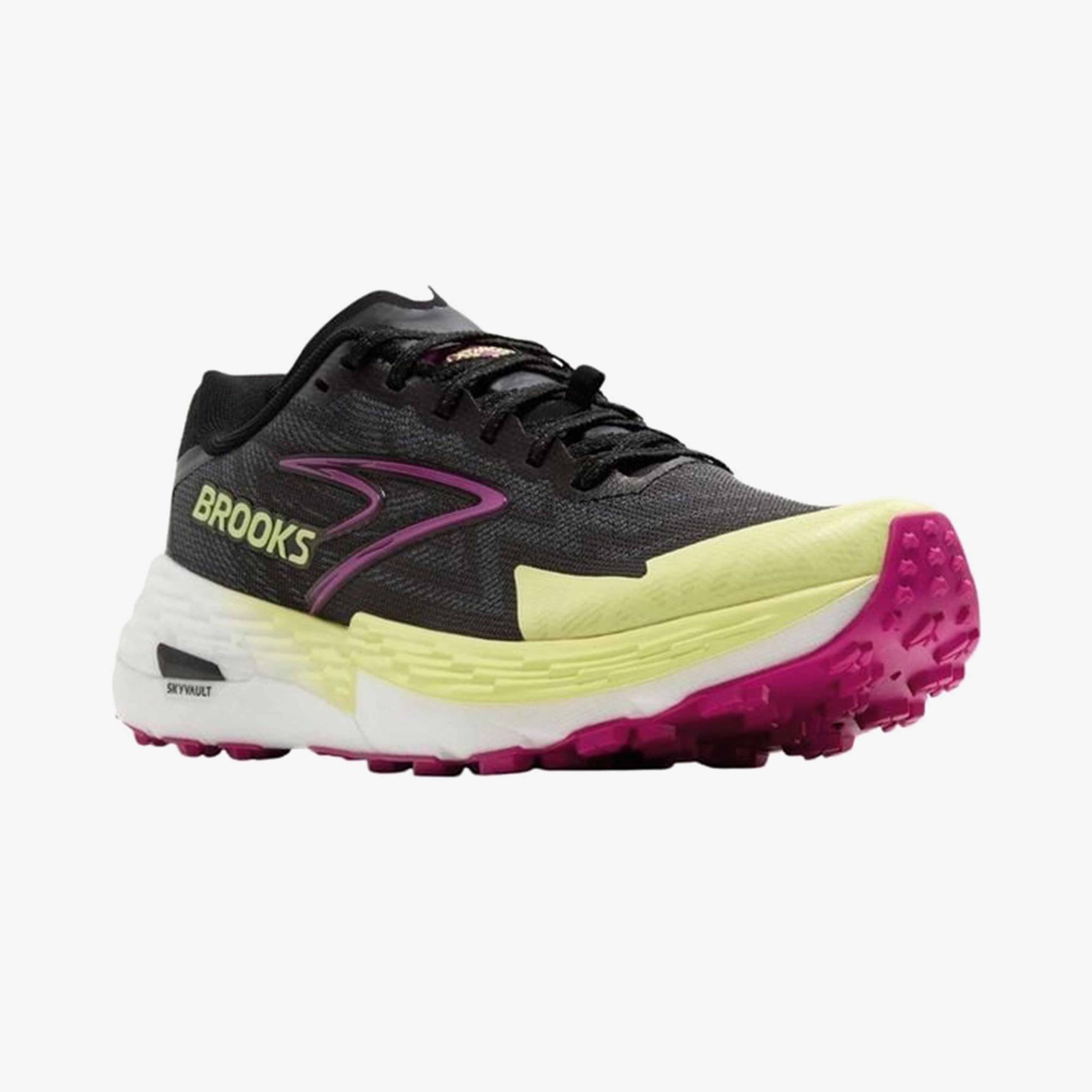 Brooks Catamount 4 Kadın Siyah Koşu Ayakkabısı