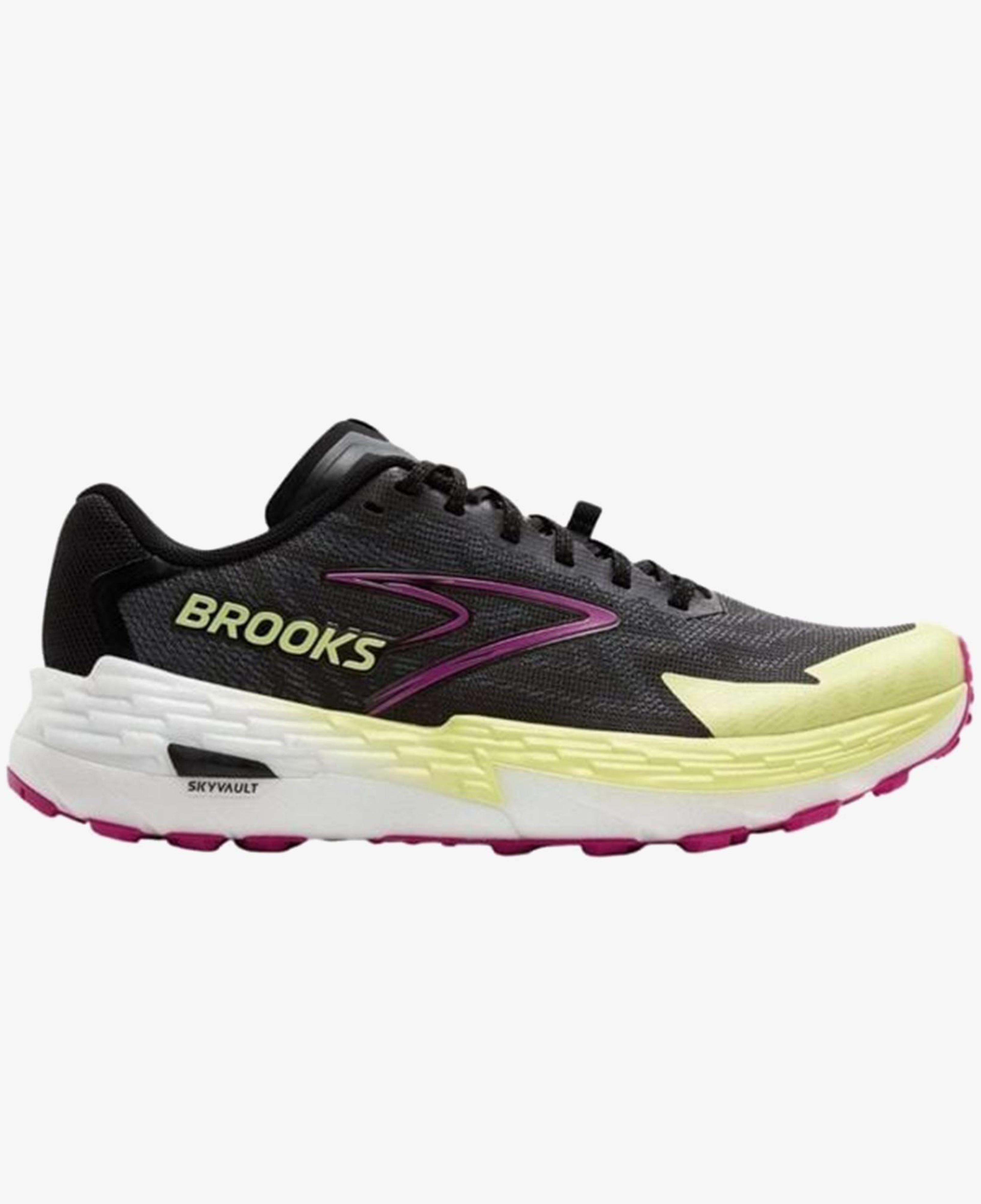Brooks Catamount 4 Kadın Siyah Koşu Ayakkabısı