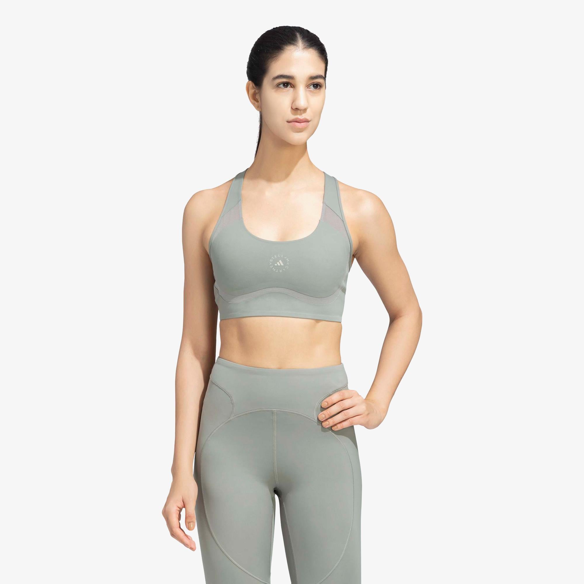 adidas Asmc Power Impact Kadın Yeşil Bra