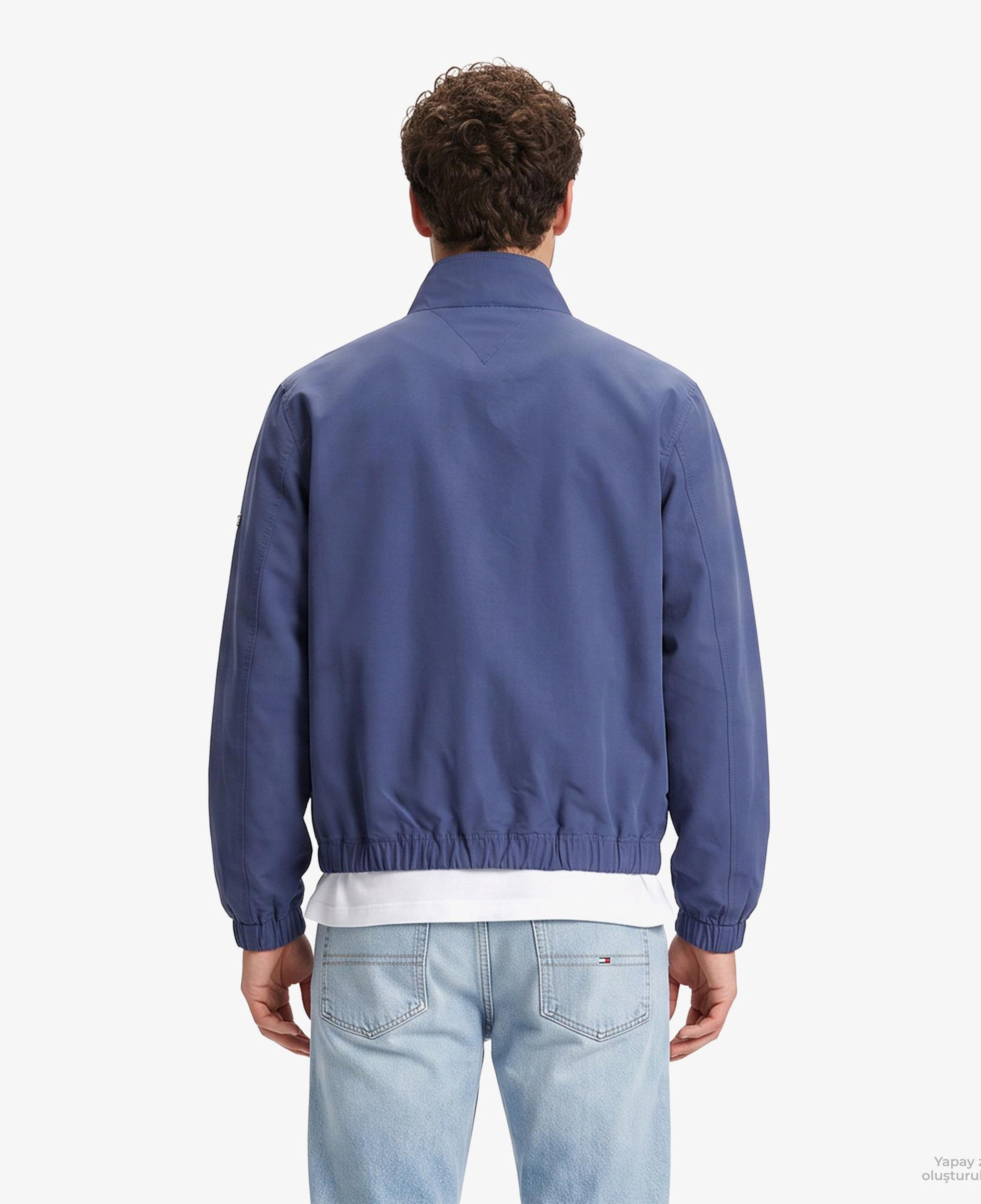 Tommy Hilfiger Essential Erkek Mavi Ceket