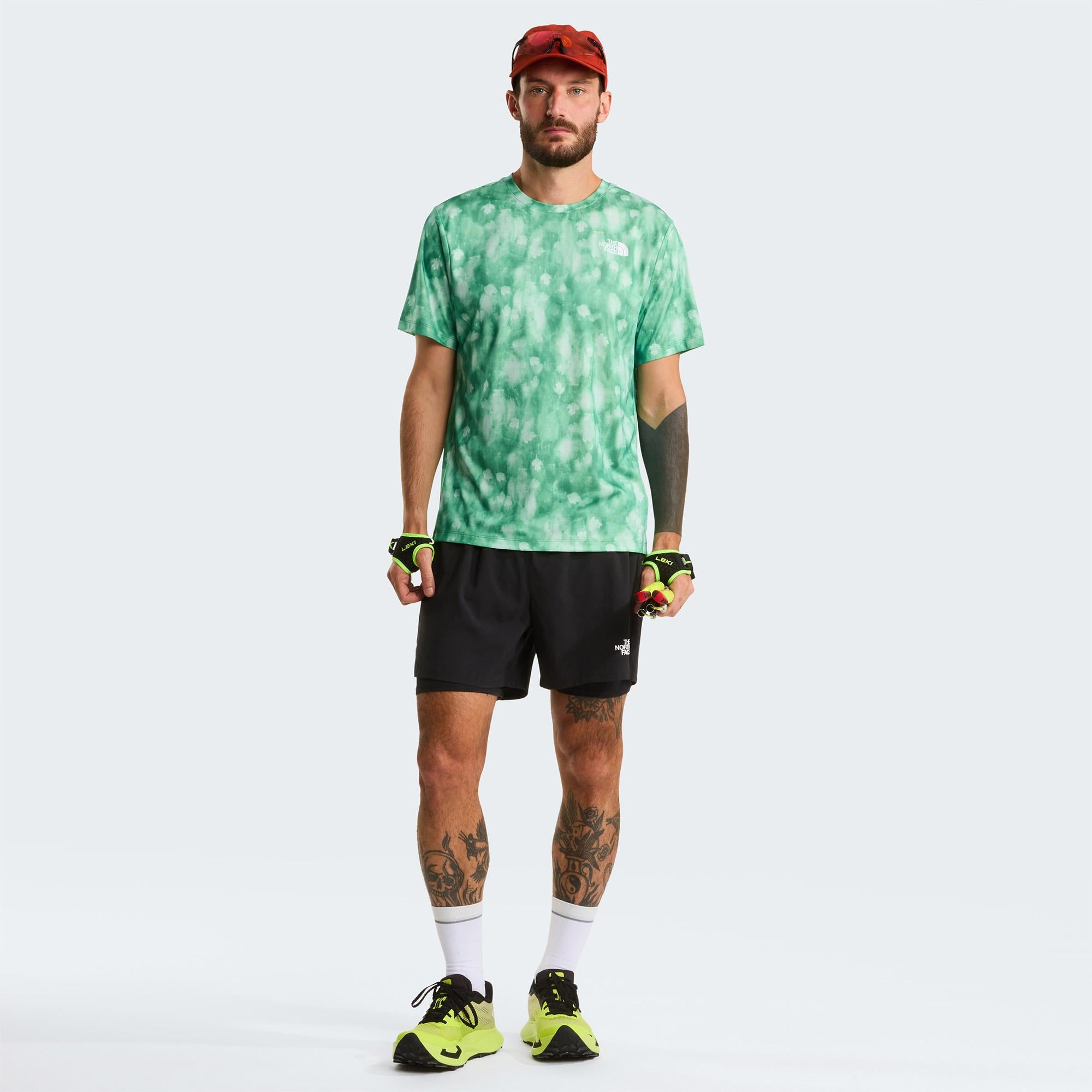 The North Face Erkek Siyah Koşu Şortu