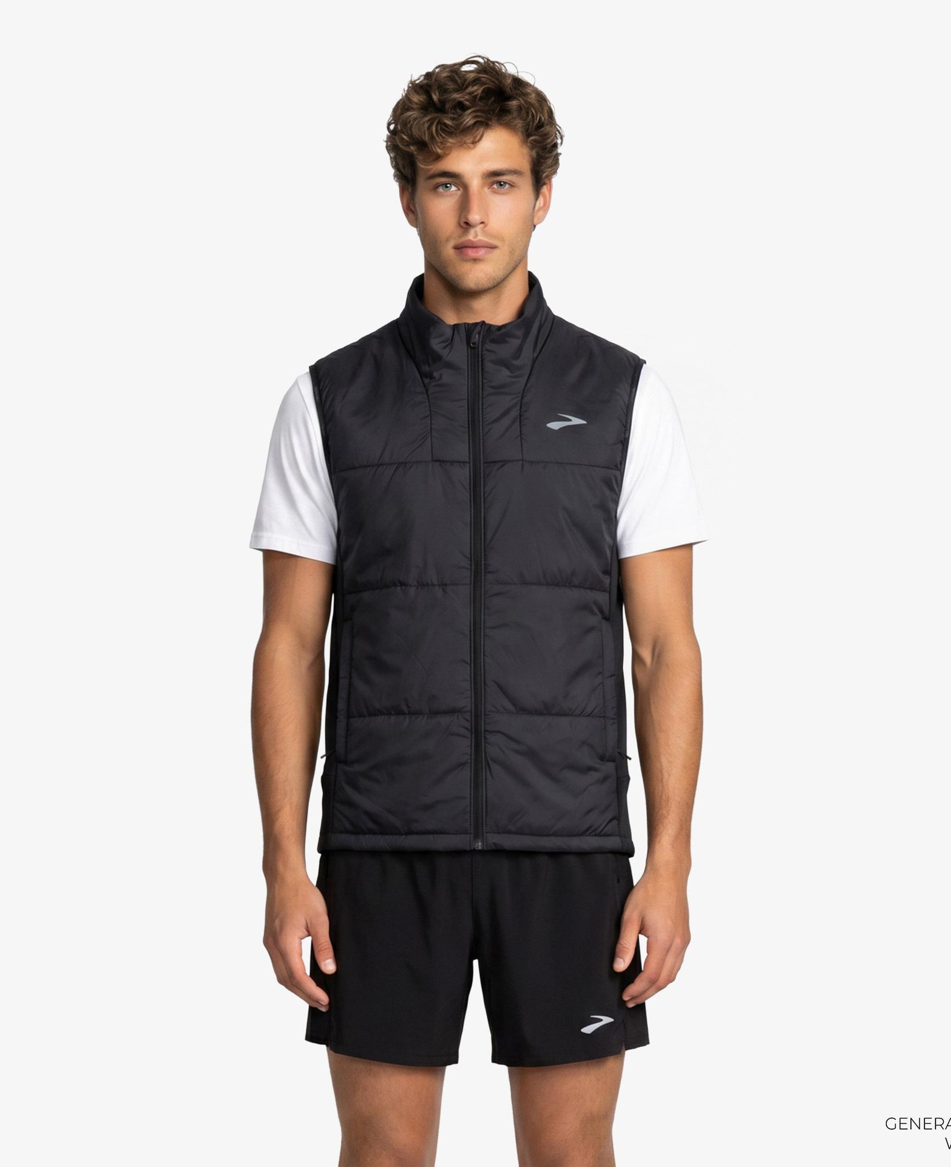 Brooks Shield Hybrid Vest 3.0 Erkek Siyah Yelek