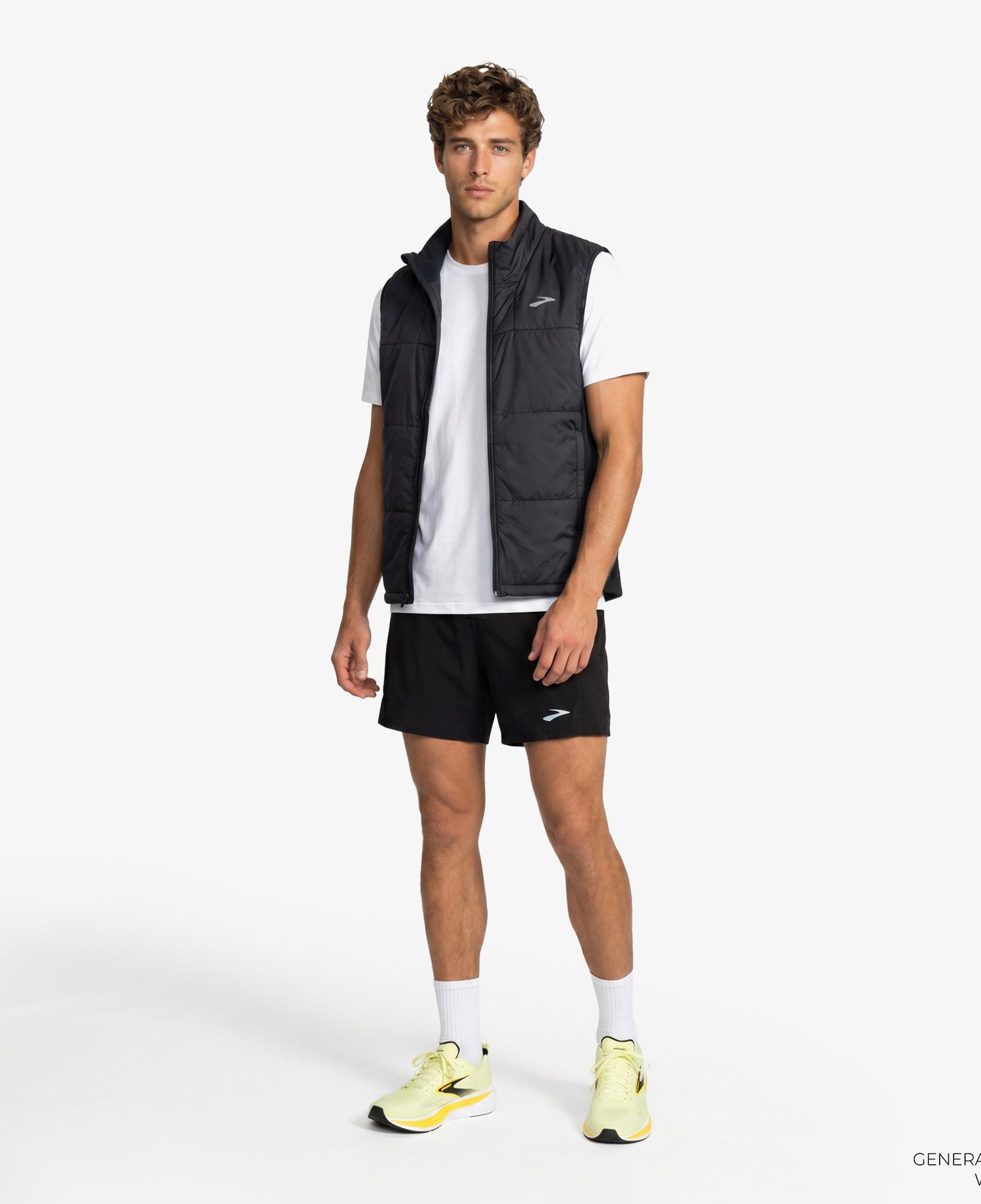 Brooks Shield Hybrid Vest 3.0 Erkek Siyah Yelek