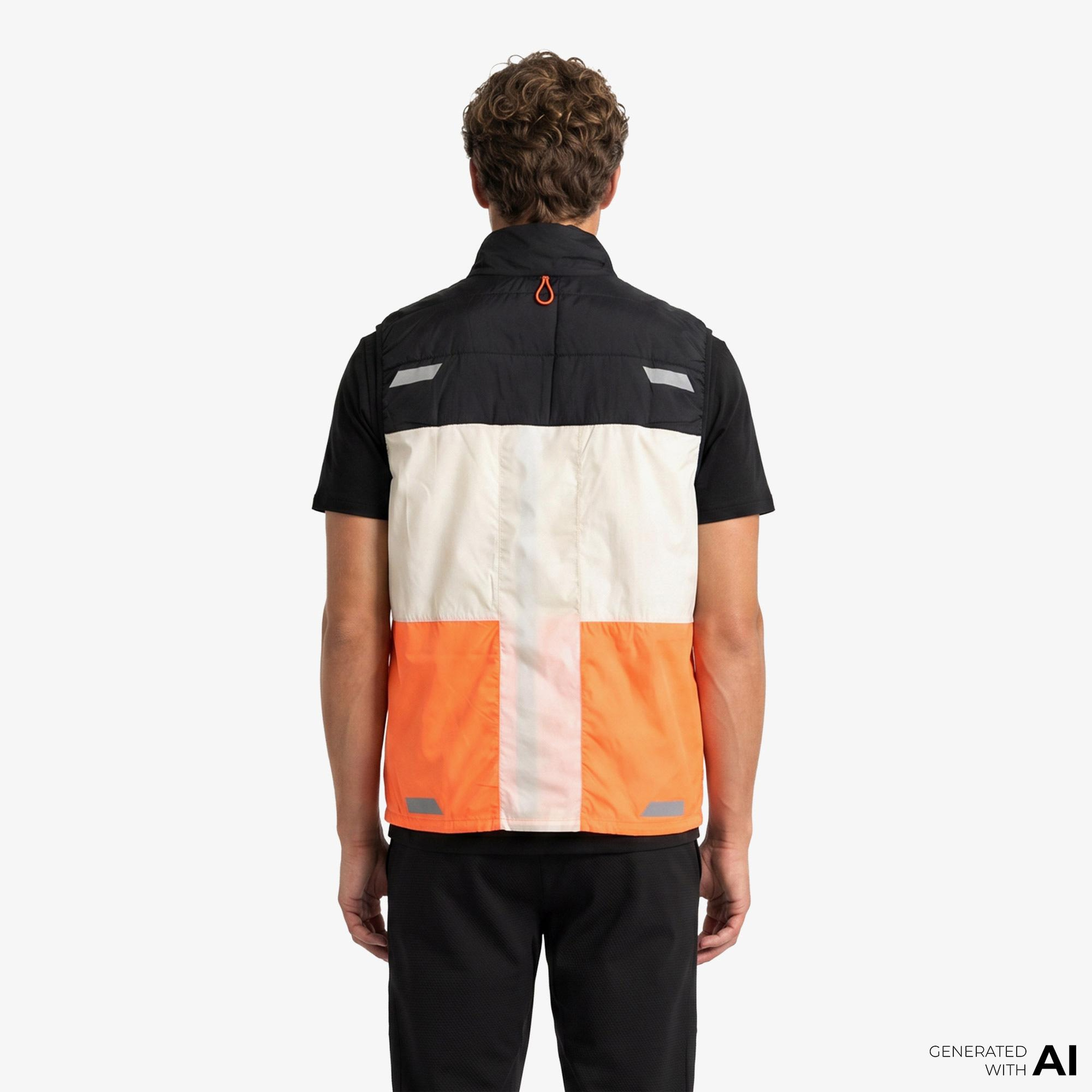 Brooks Run Visible Insulated Vest 2.0 Erkek Beyaz Yelek