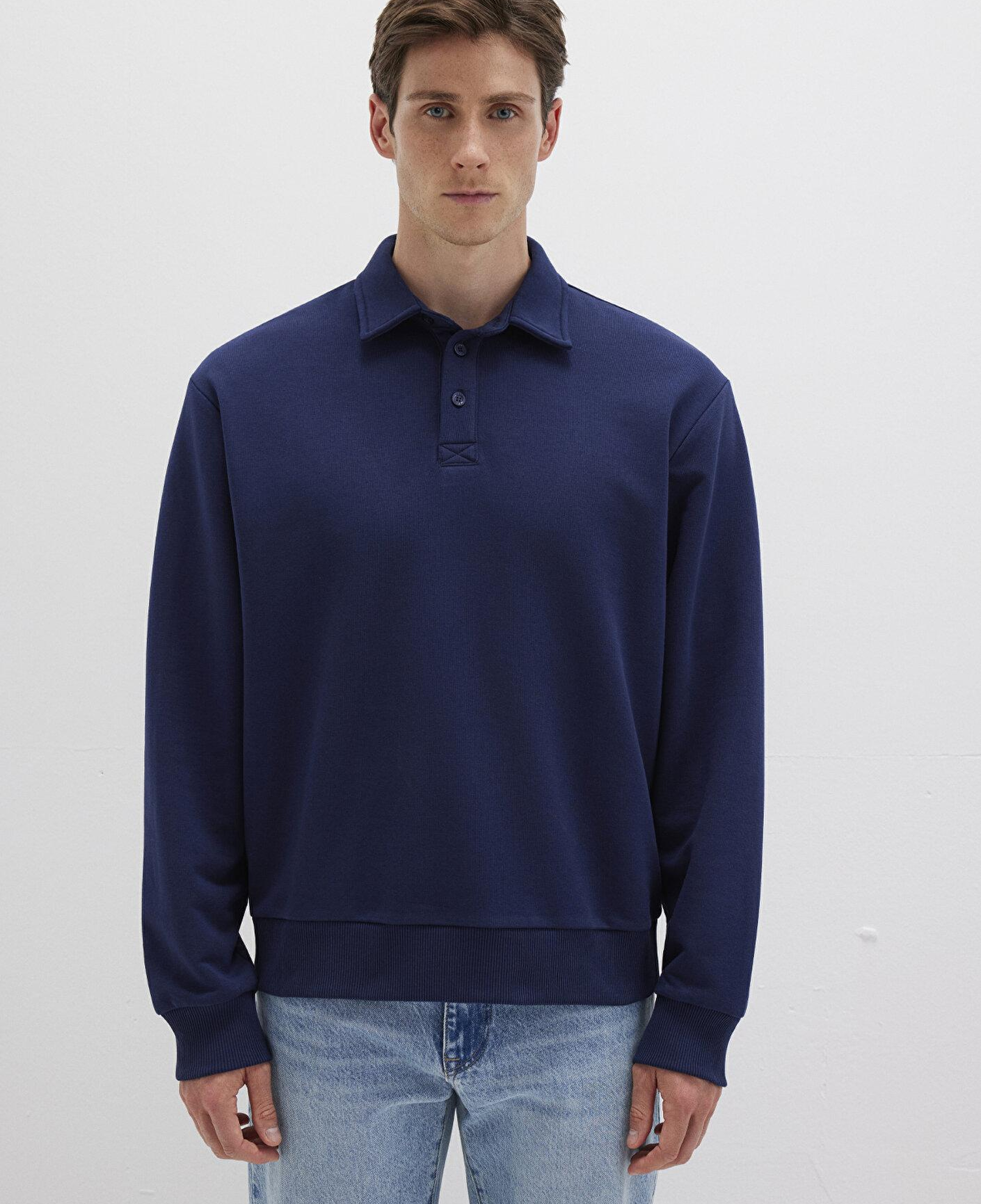Mavi Lacivert Polo Sweatshirt 0611689-84371